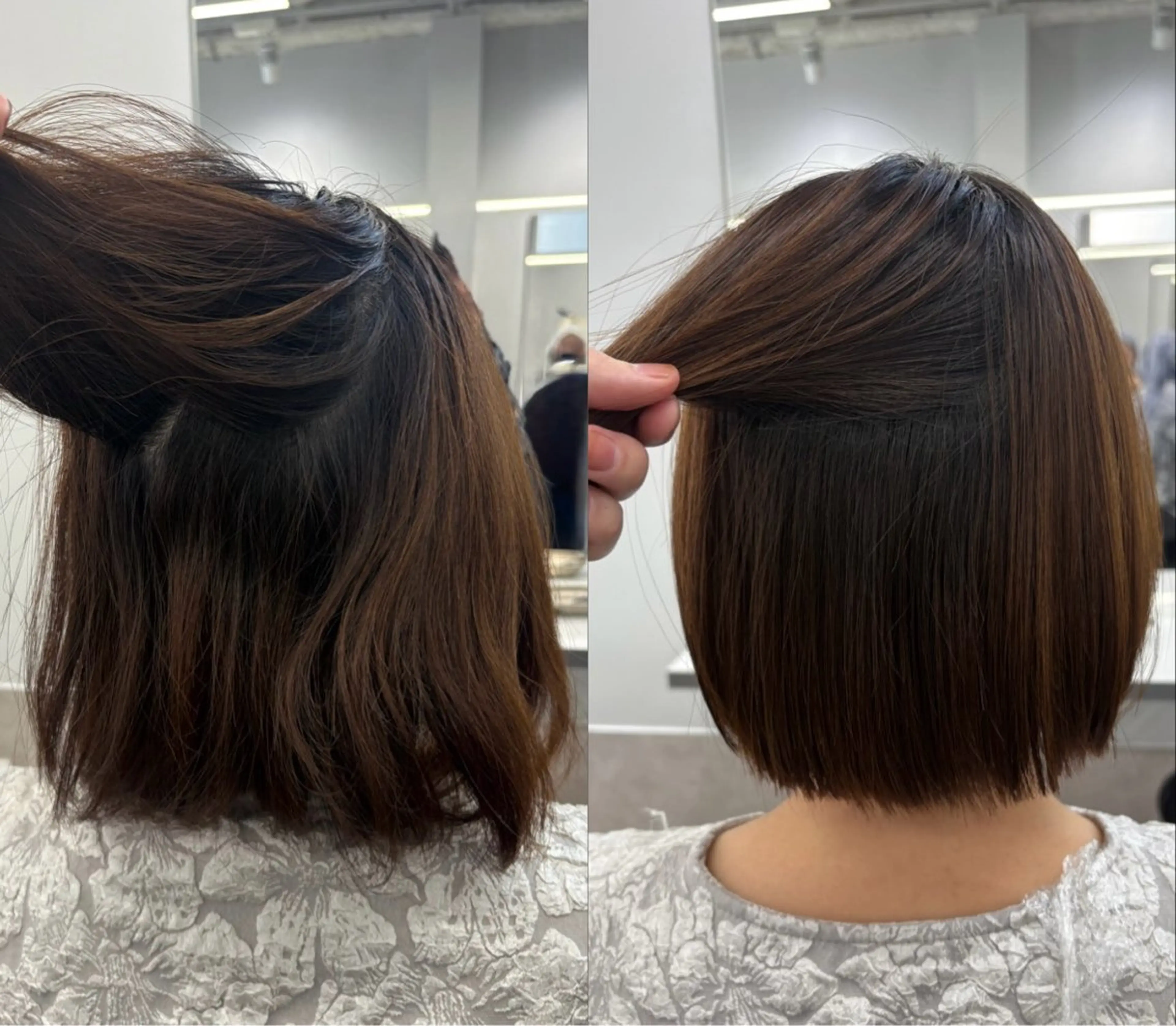 ショート 髪質改善 縮毛矯正 髪質改善/縮毛矯正 ✂︎福澤　和嗣のヘアスタイル