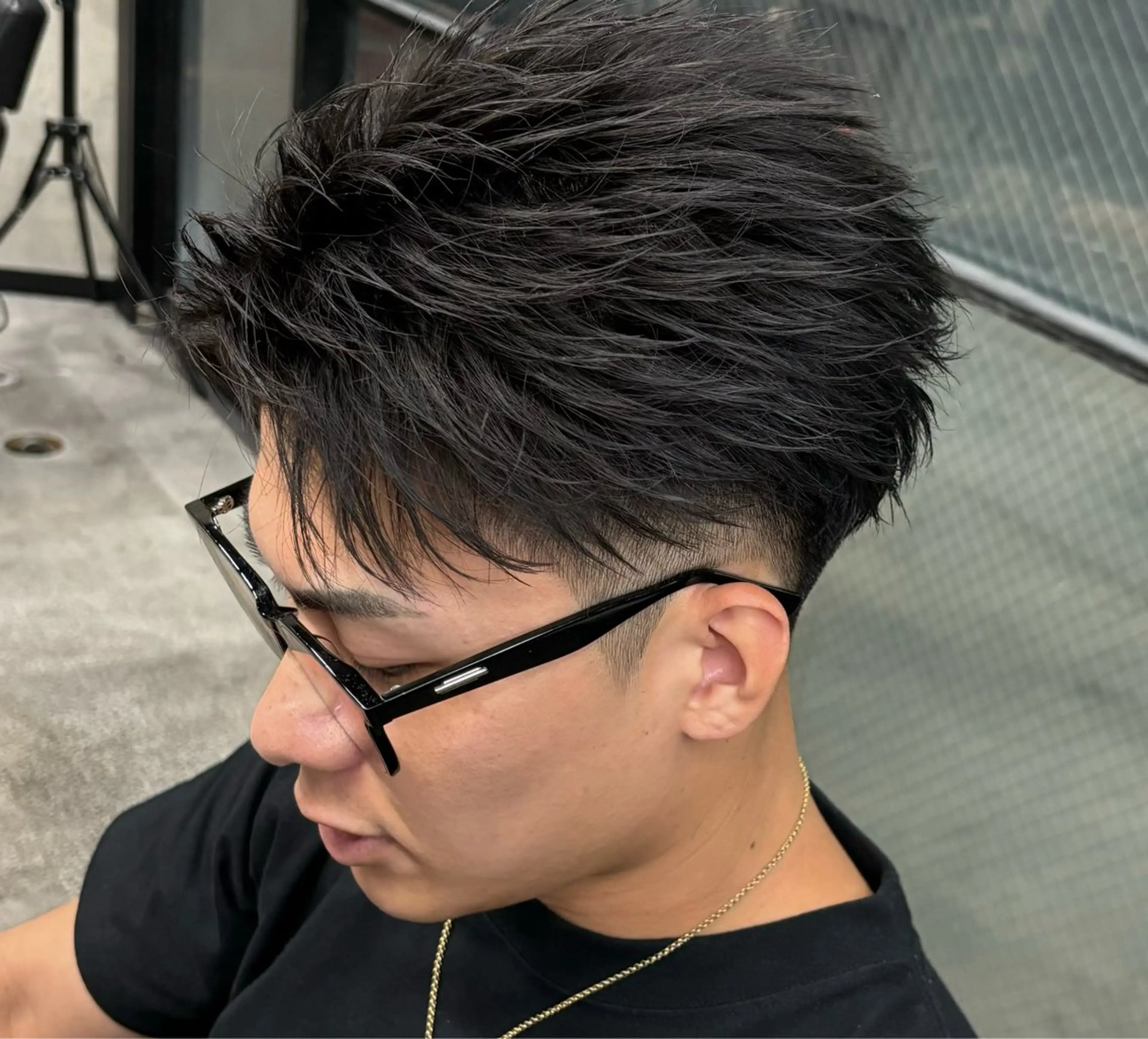 ショート メンズ era2d所属・マコト/心斎橋 メンズ専門店のヘアスタイル