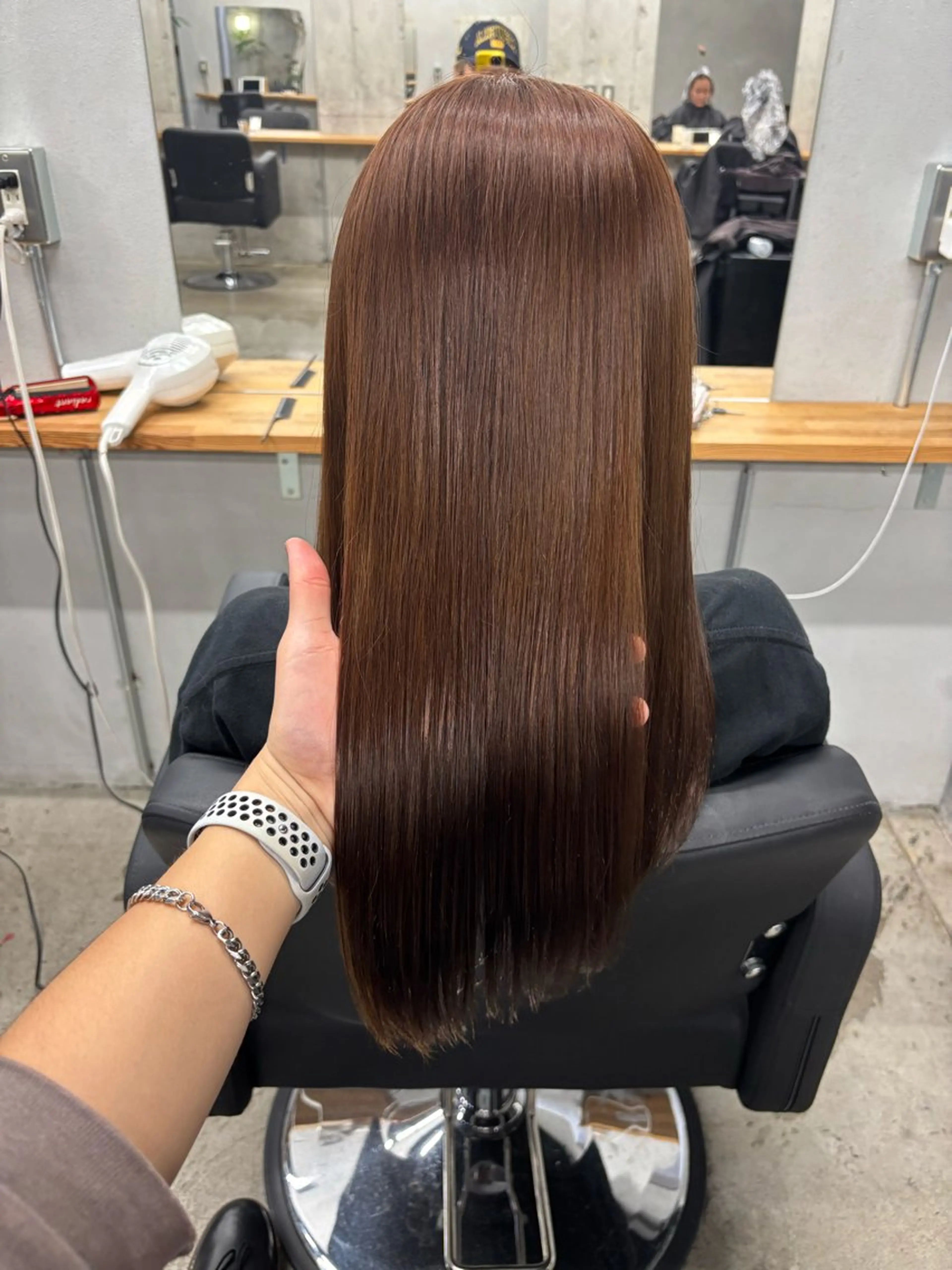 セミロング カラー ヘアカラー トリートメント mono / Manatoのヘアスタイル