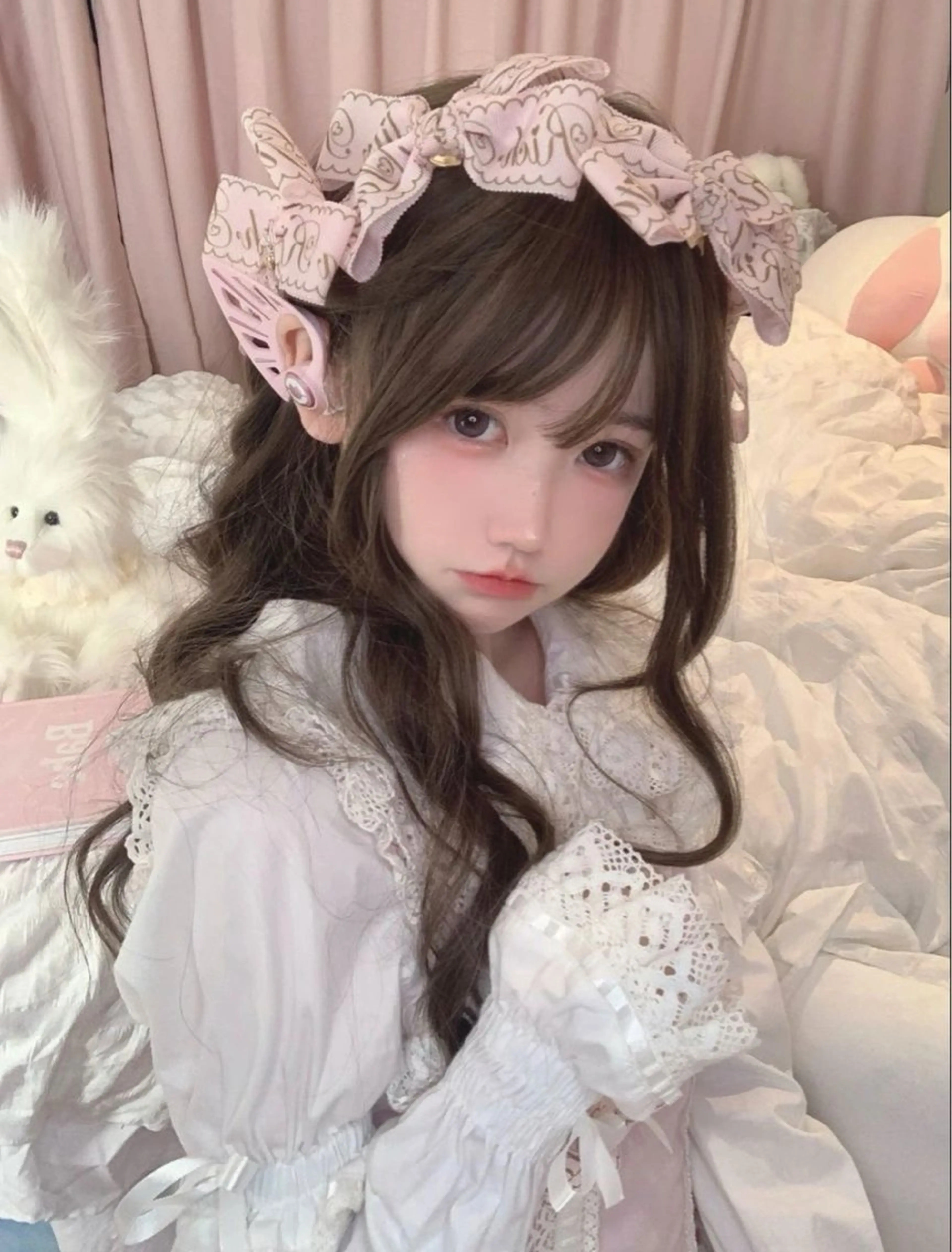 カラー ヘアカラー 🤍ふんわりアイドル カラー🎀Rio🪽のヘアスタイル