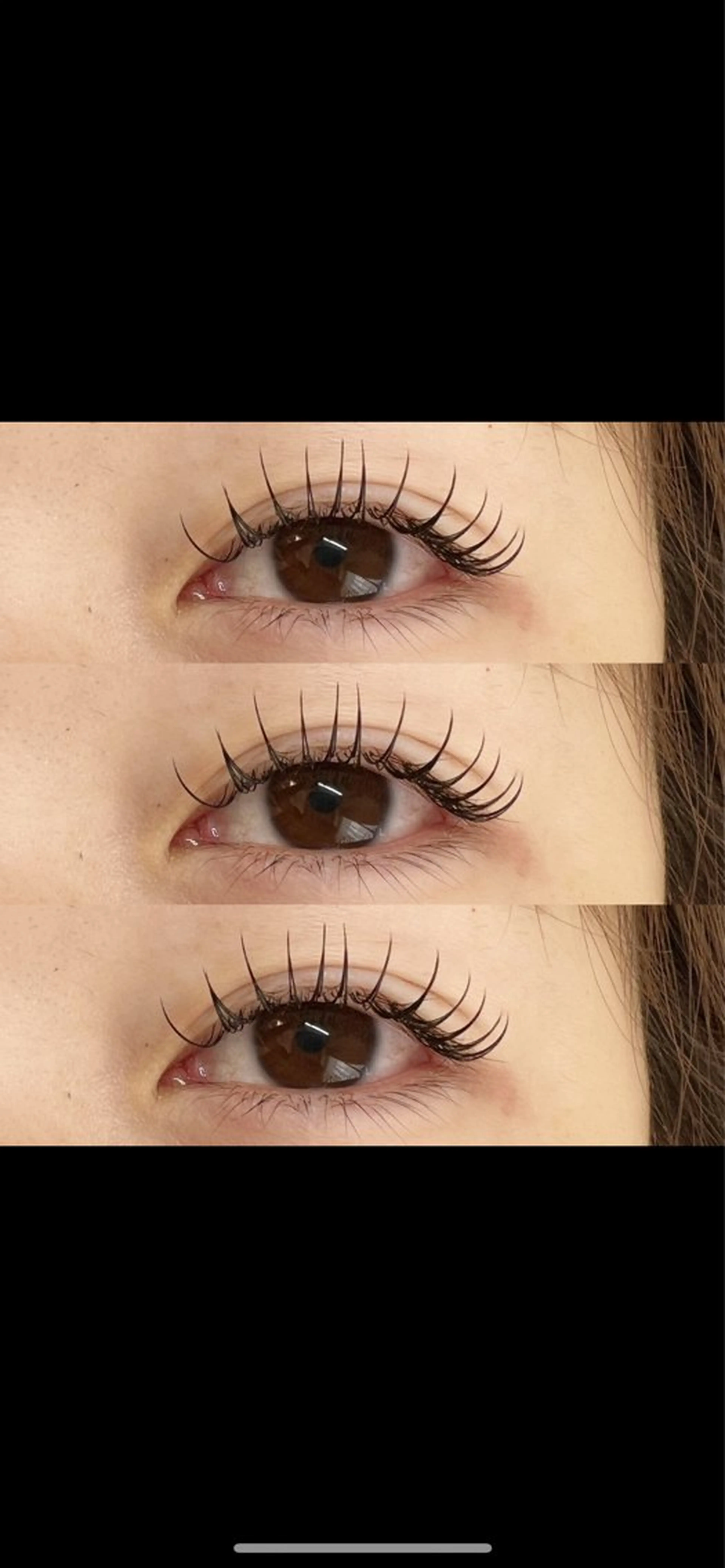 マツエク・マツパ フラットラッシュ Baby step.のマツエク・マツパデザイン