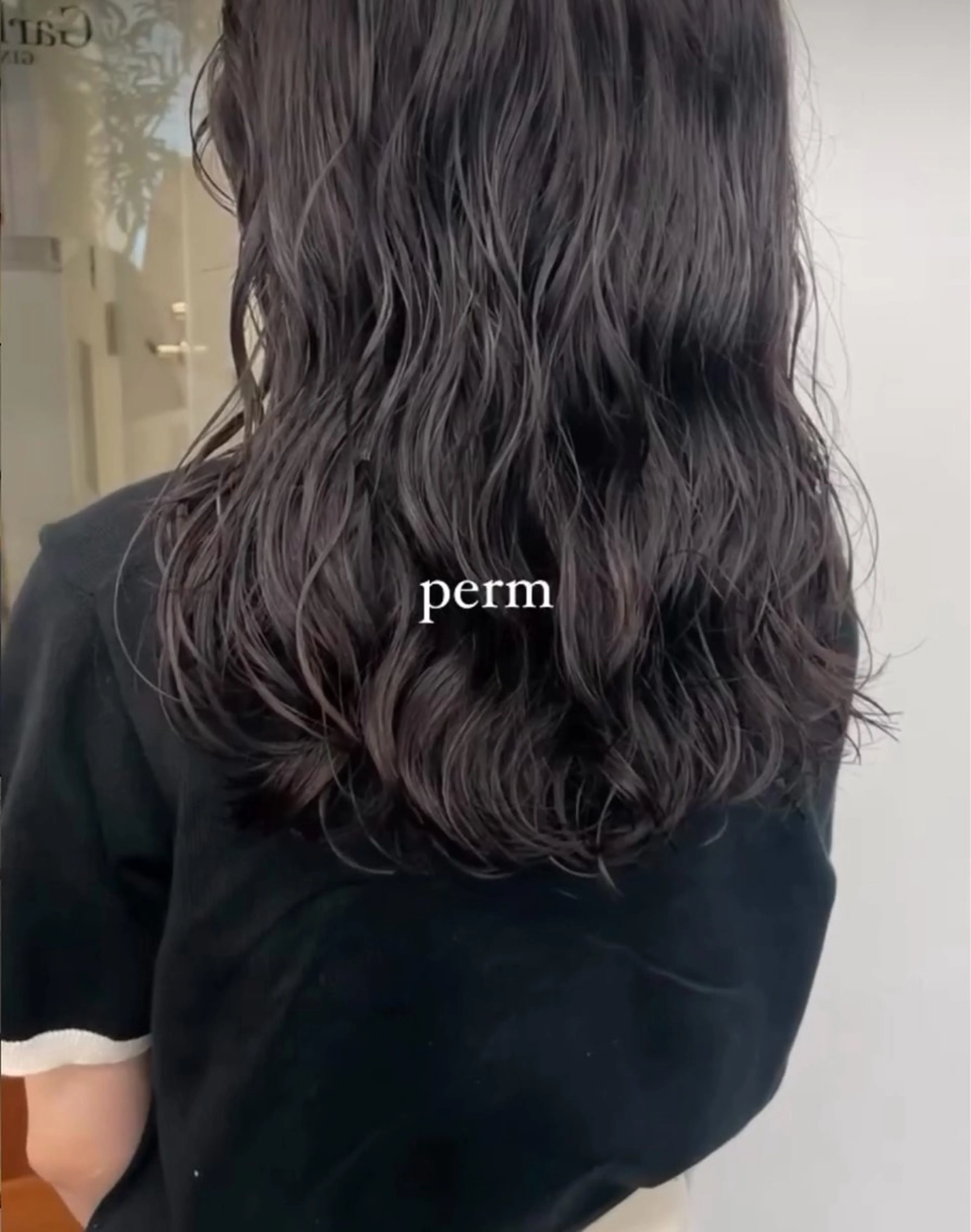 ロング カット パーマ トリートメント レイヤーカット・ 縮毛矯正☁💙acoのヘアスタイル