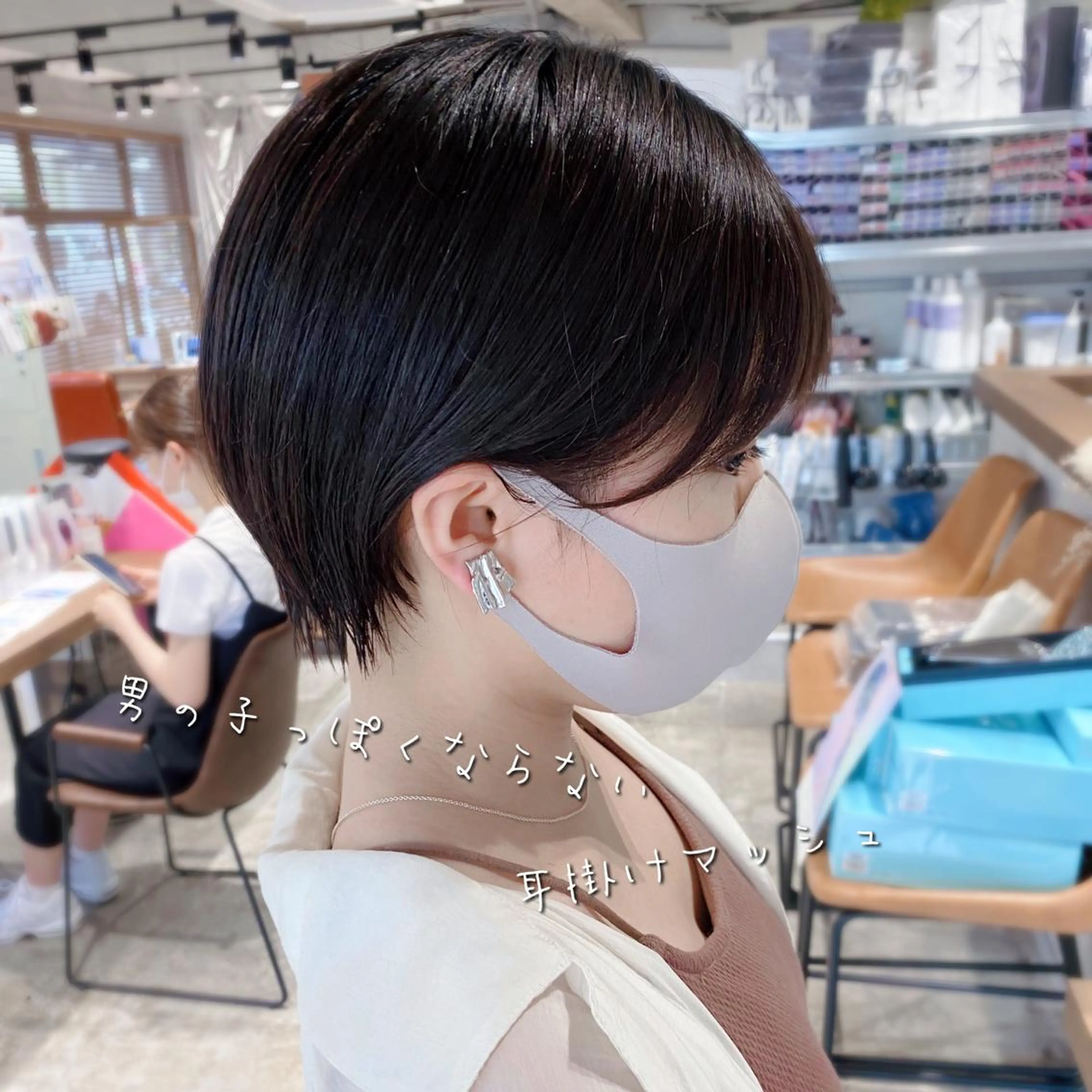 ショート カット トリートメント ✨圧倒的満足度◎ 小顔美人ショート✨佃のヘアスタイル