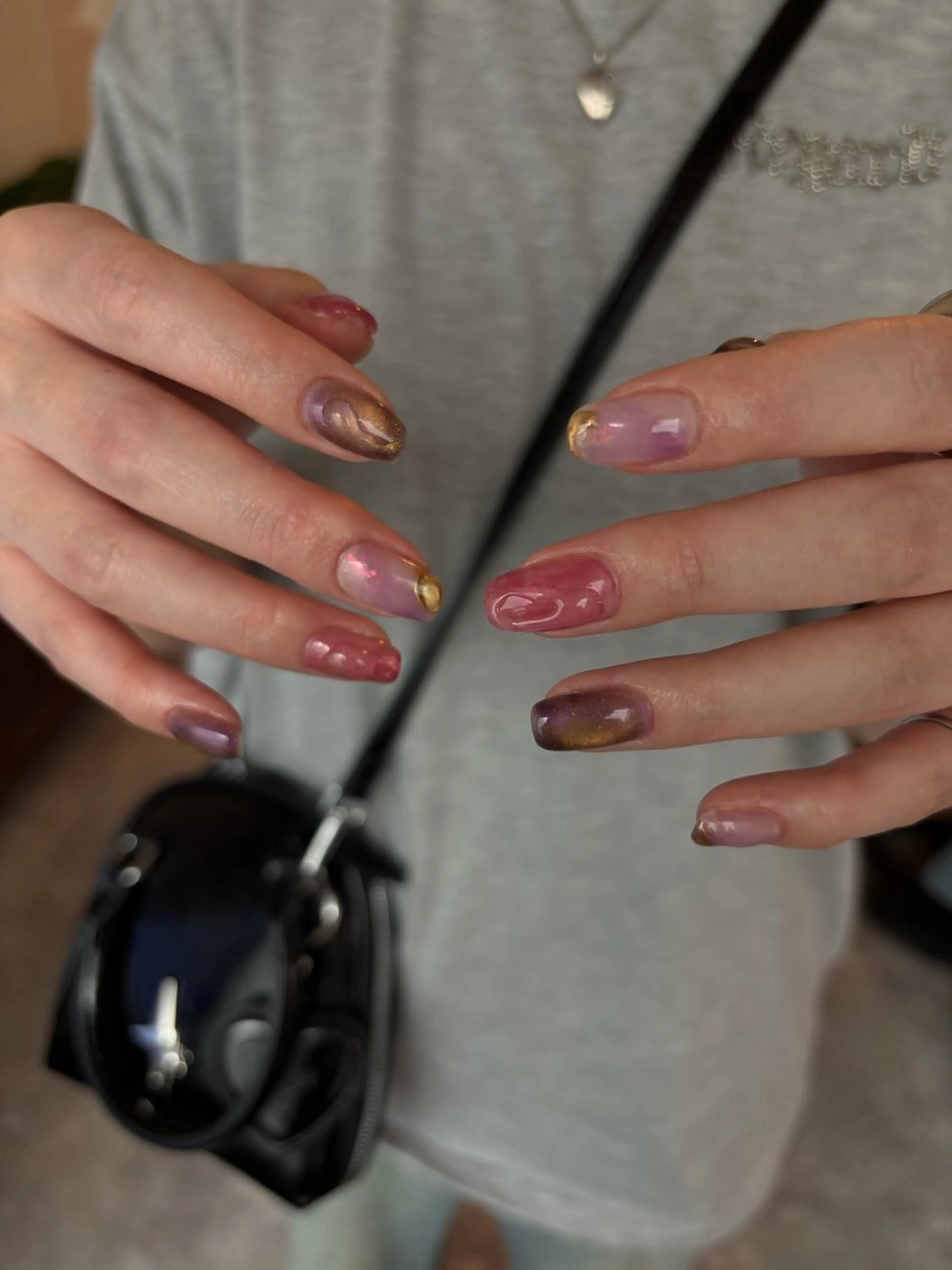 ネイル ニュアンスネイル ハンドネイル 【新宿三丁目】 もえNoël🎨🤍のネイルデザイン