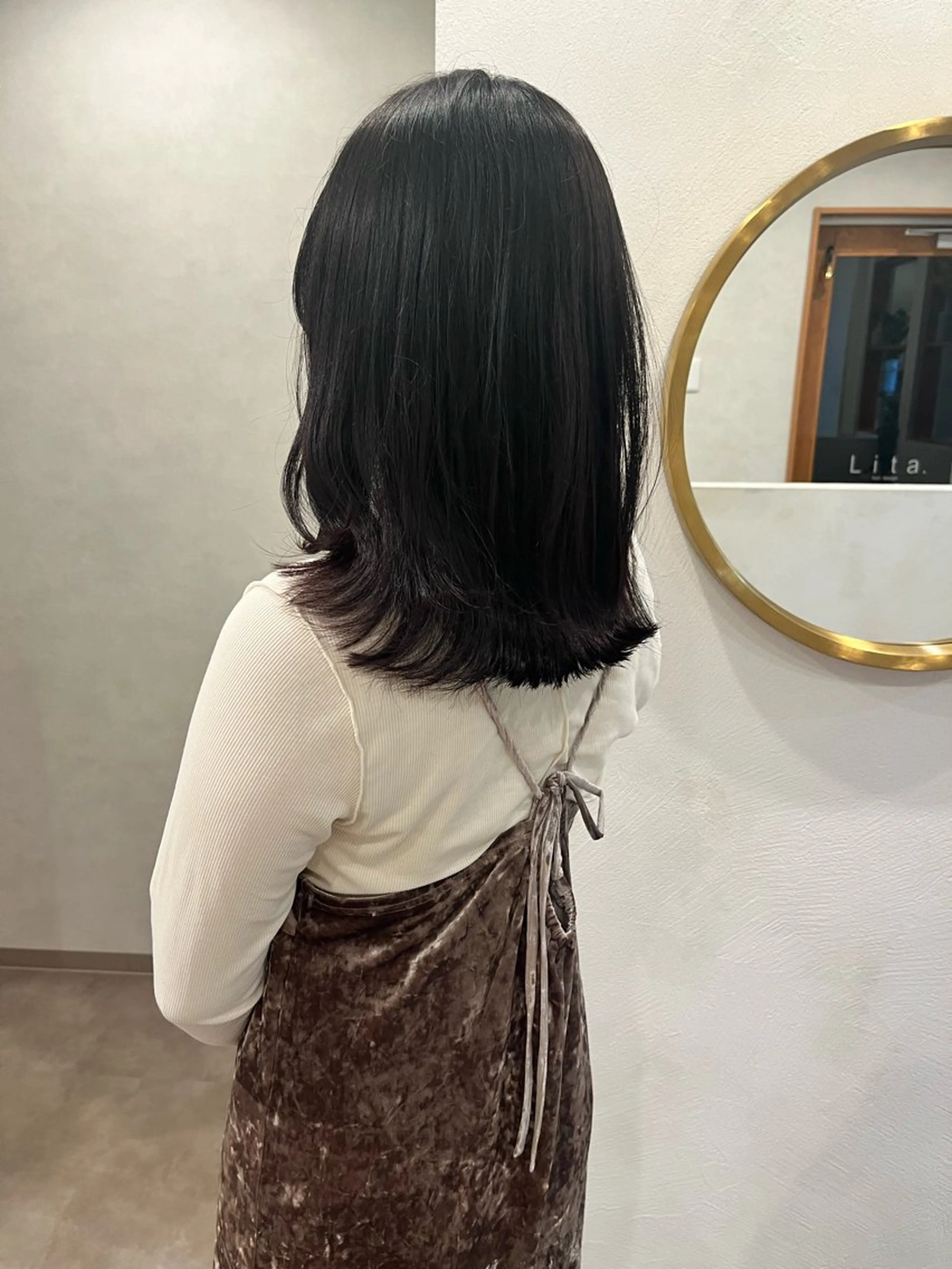 セミロング レイヤーカット Lita./ 大賀ひかり🧁🫧のヘアスタイル