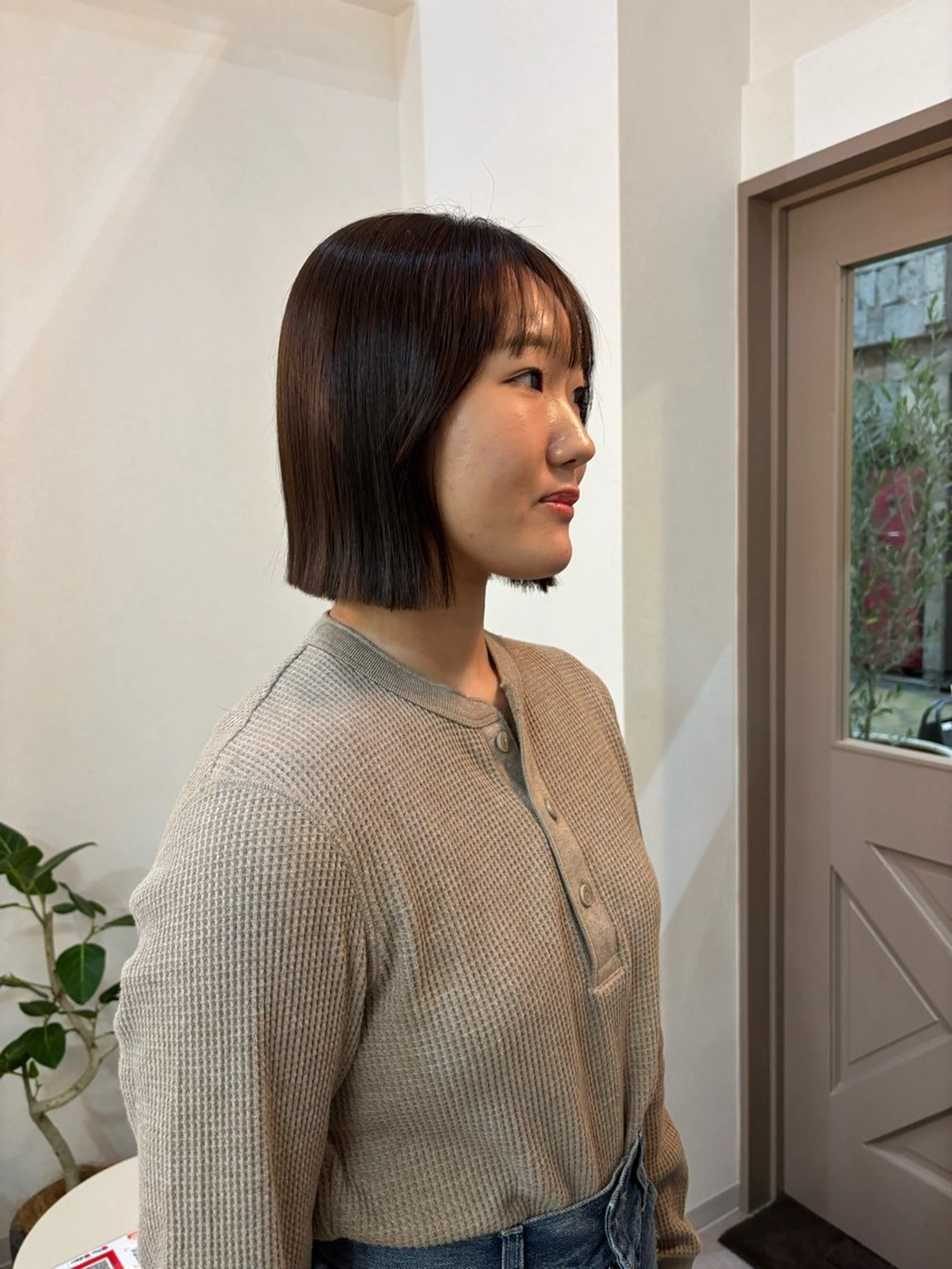 ショート ボブ／ミニボブ／ akaneのヘアスタイル