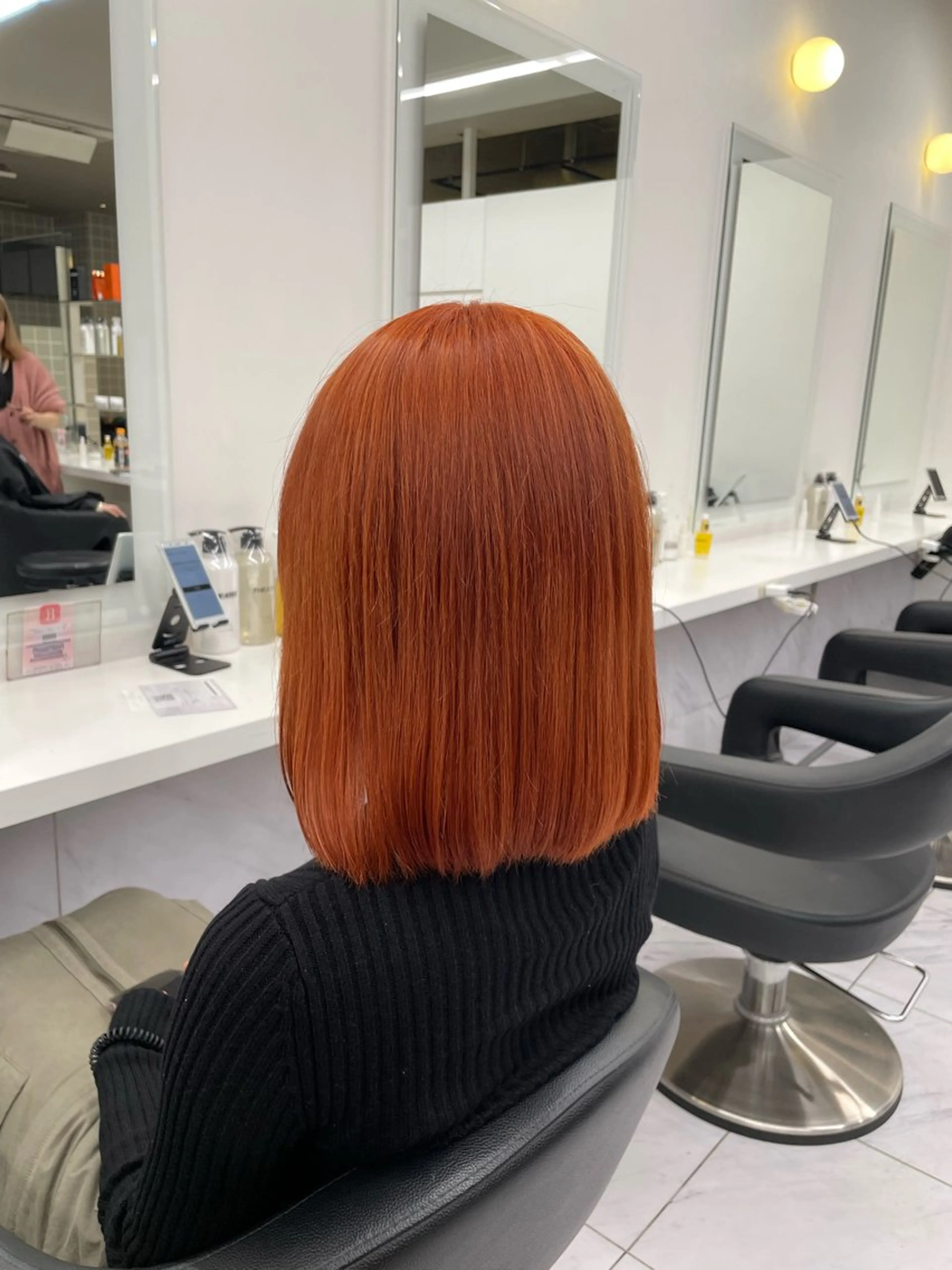 ミディアム カラー ヘアアレンジ ヘアカラー トリートメント ヘアセット 💗横浜美容室 💗HARUNAのヘアスタイル