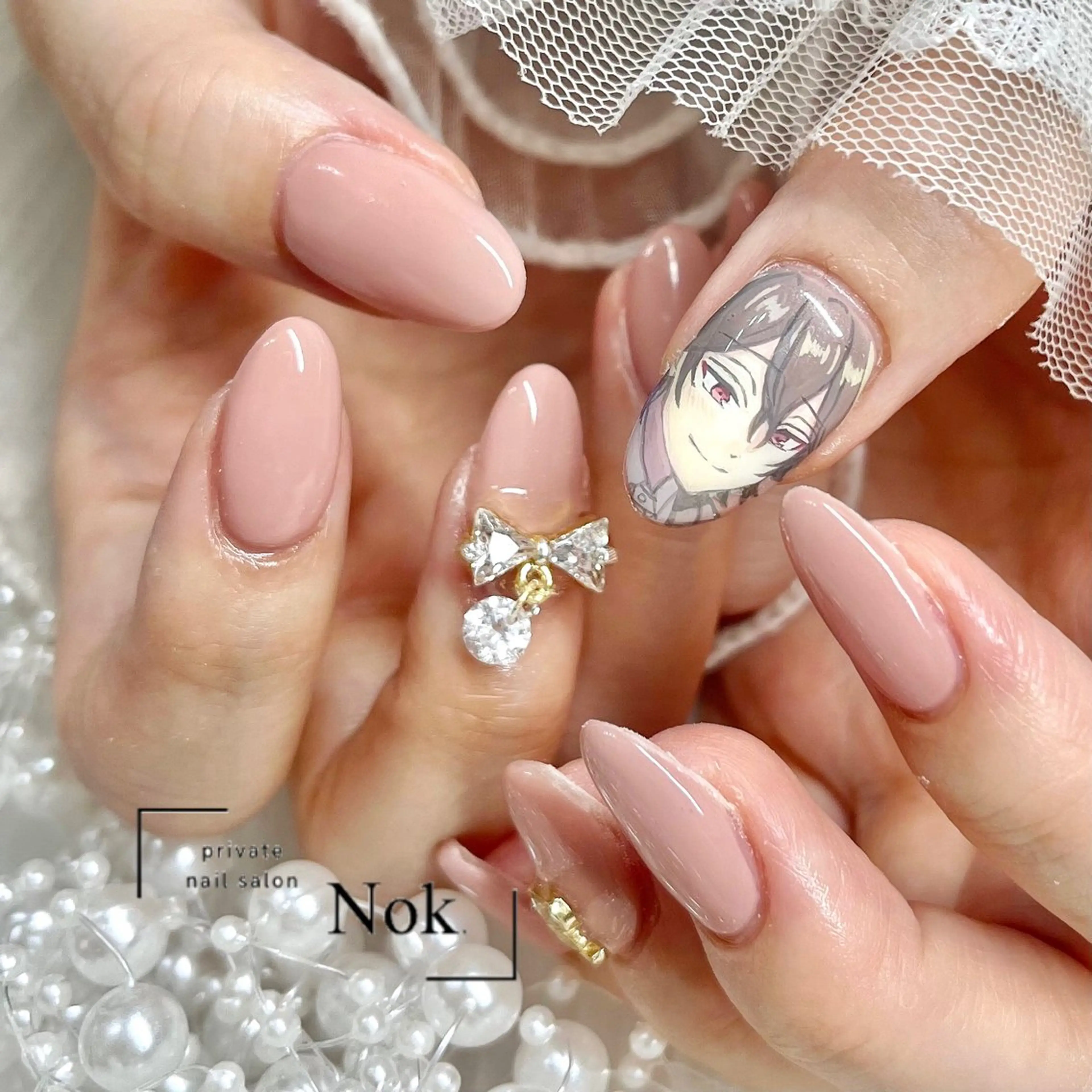 ネイル ハンドネイル 池袋痛ネイル Nok. 渡辺のネイルデザイン