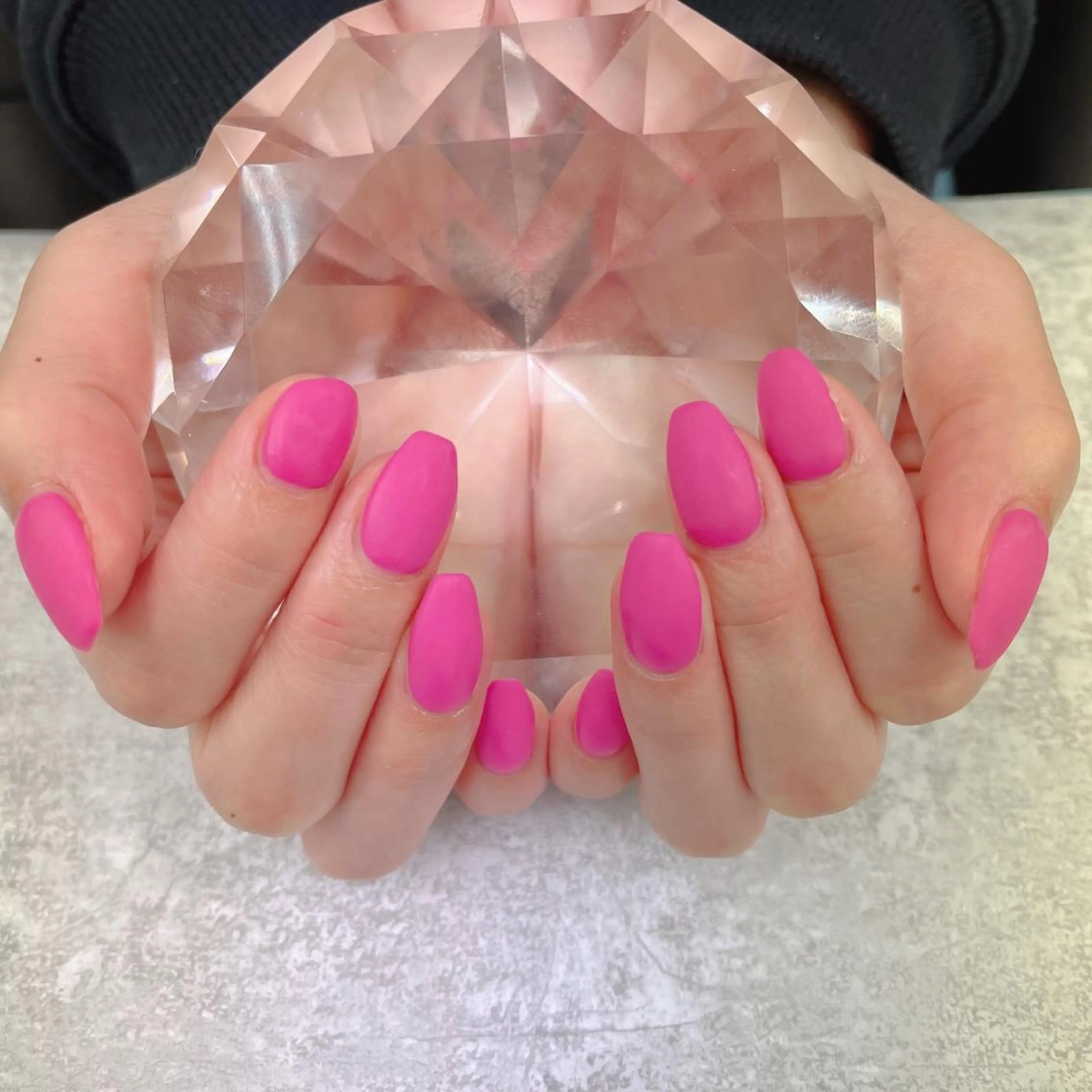 ネイル マットネイル ピンク ブルーデイジー栄本店所属・BlueDaisy 栄本店のネイルデザイン