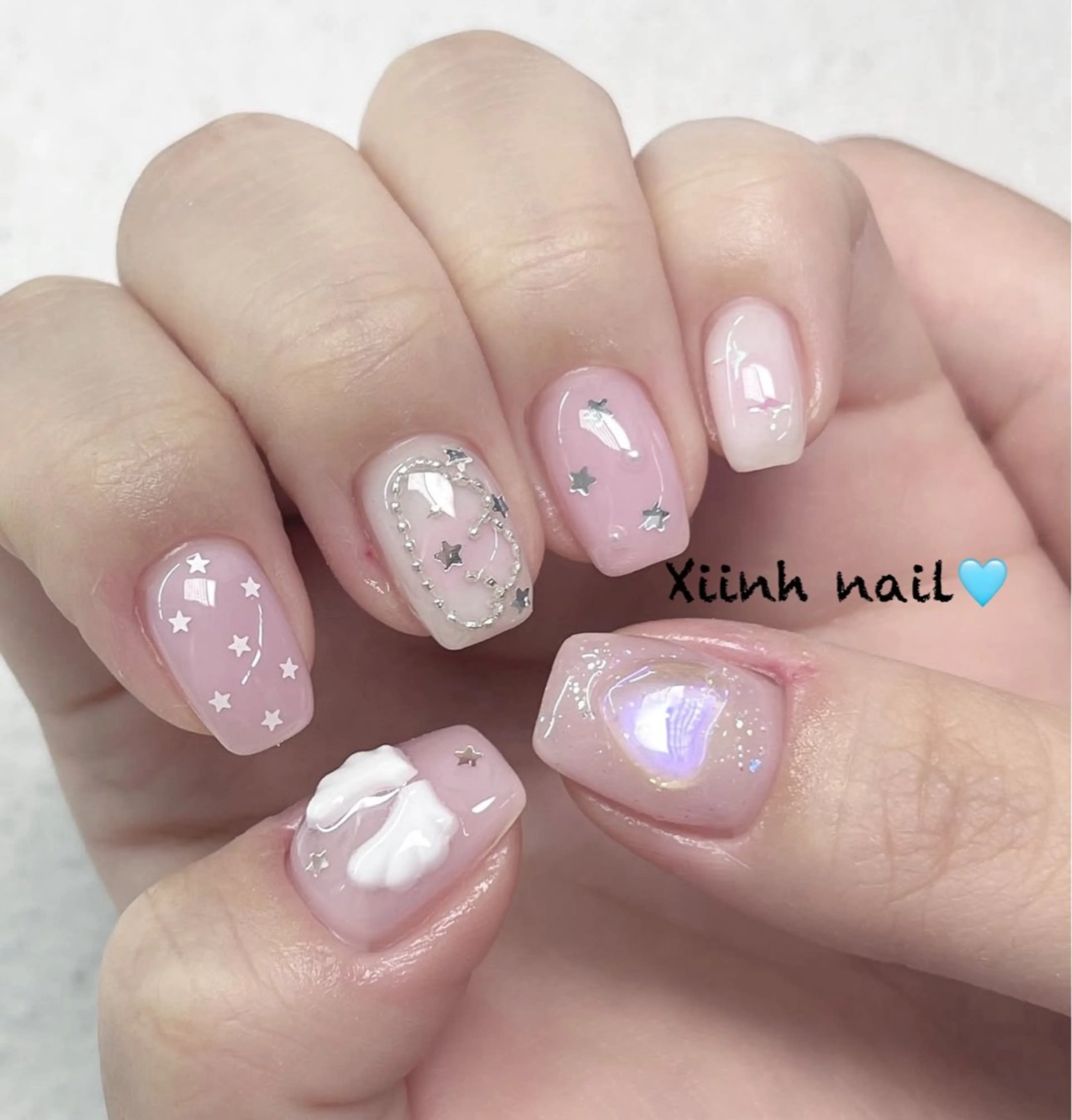 ネイル チークネイル 桜ネイル フットネイル ジェルネイル ハロウィン ハンドネイル XIINH NAIL SALONのネイルデザイン