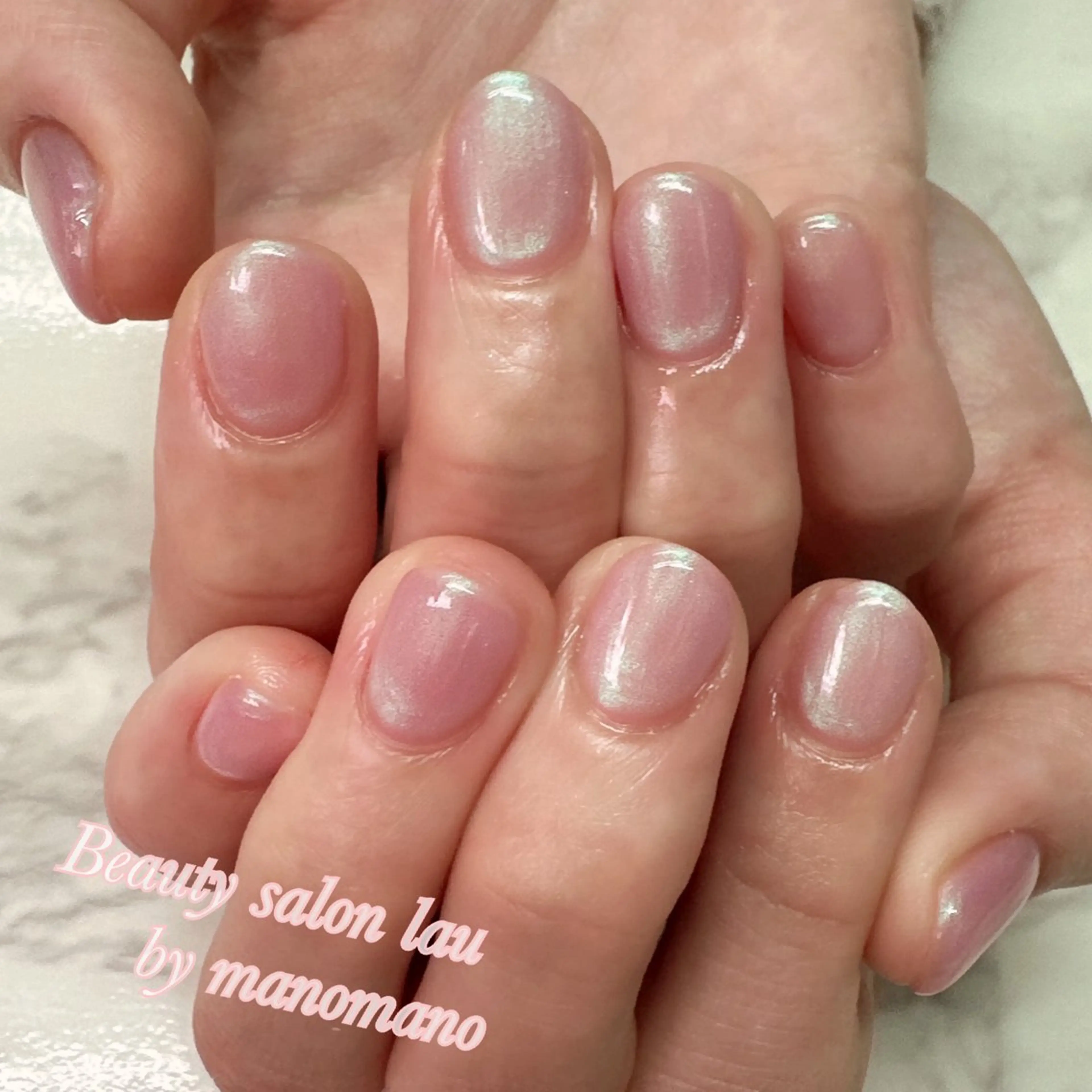 ネイル ハンドネイル ラウバイマノマノ なかざとのネイルデザイン