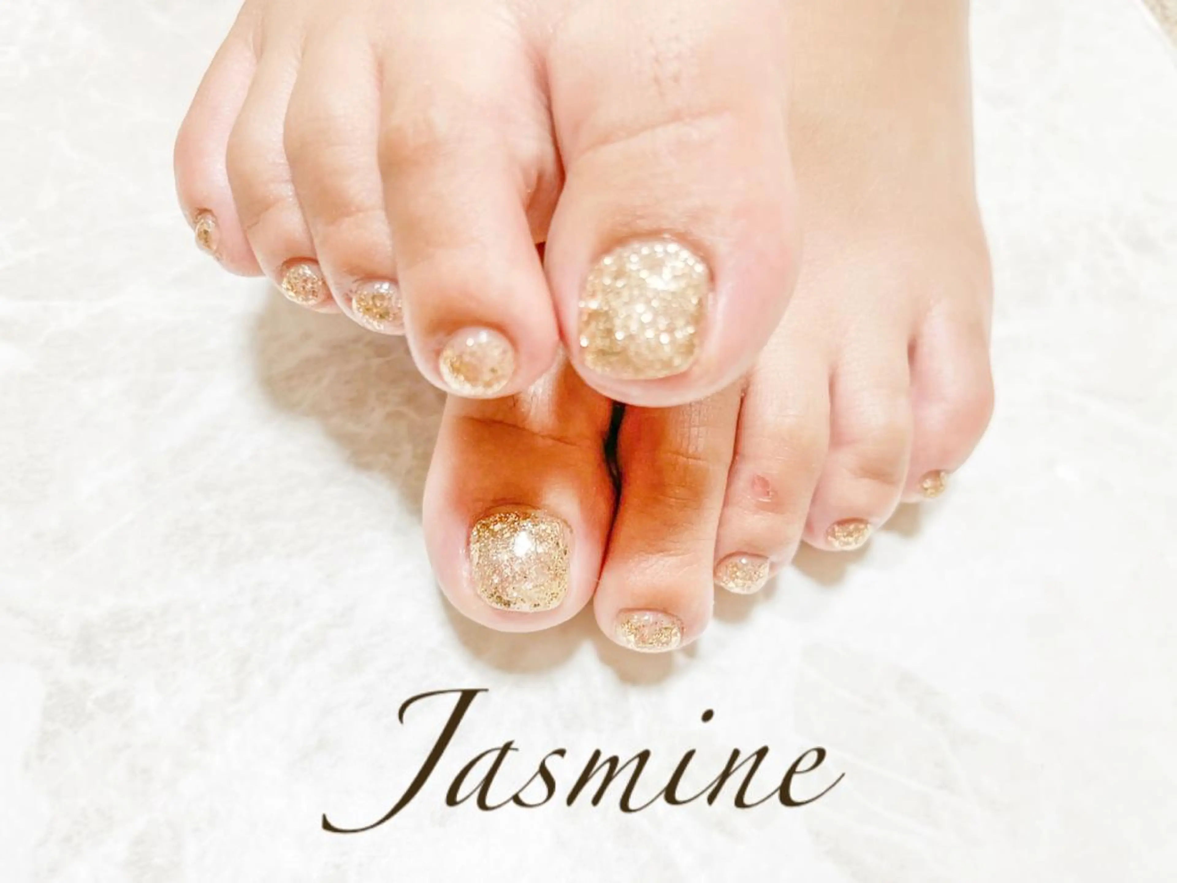 ネイル フットネイル Jasmine 林のネイルデザイン