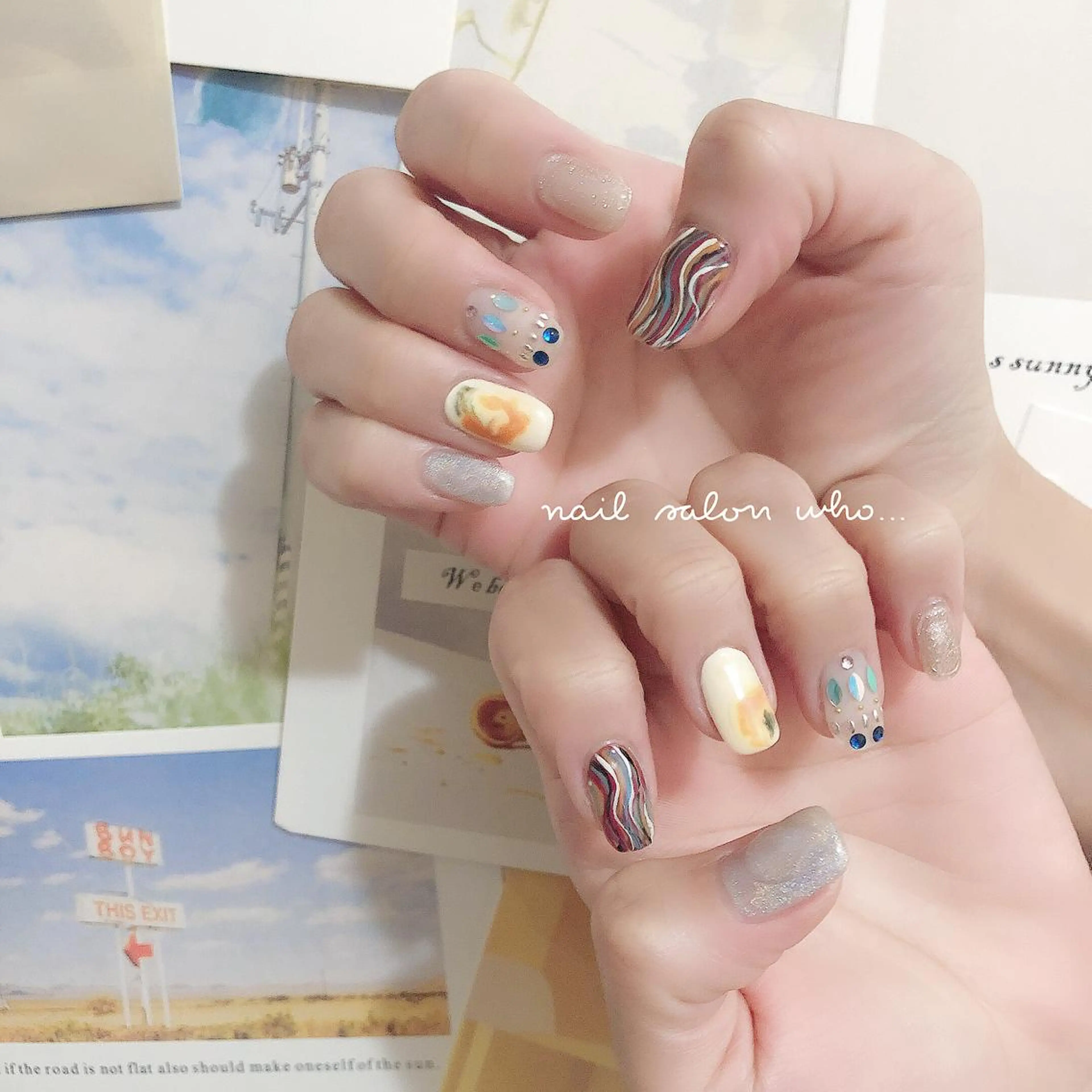 ネイル ハンドネイル NailSalon who...所属・n. fumikoのネイルデザイン
