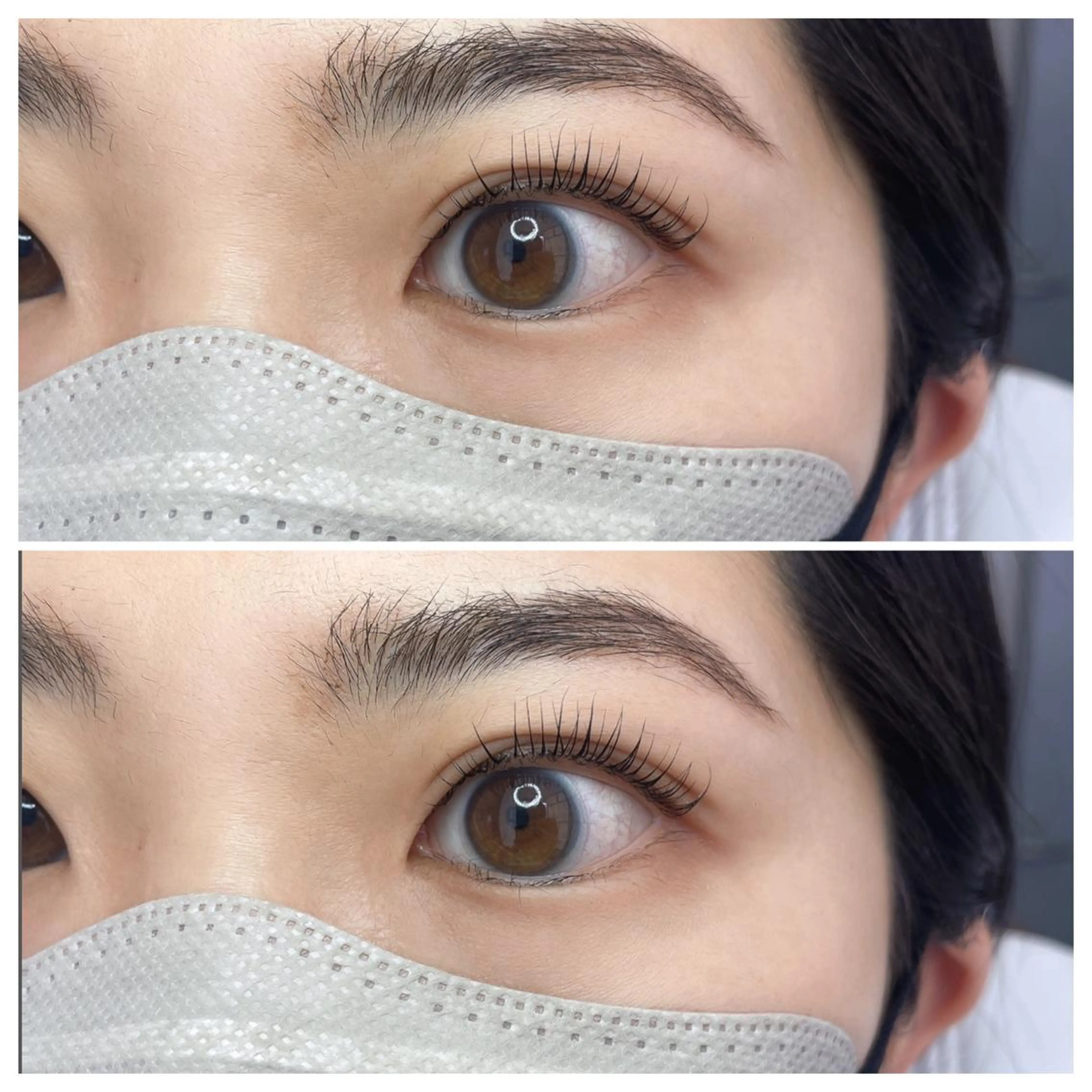 マツエク・マツパ パリジェンヌラッシュリフト 一重×まつ毛パーマ beauty salon ma'am所属・erica💐 ma'amのマツエク・マツパデザイン