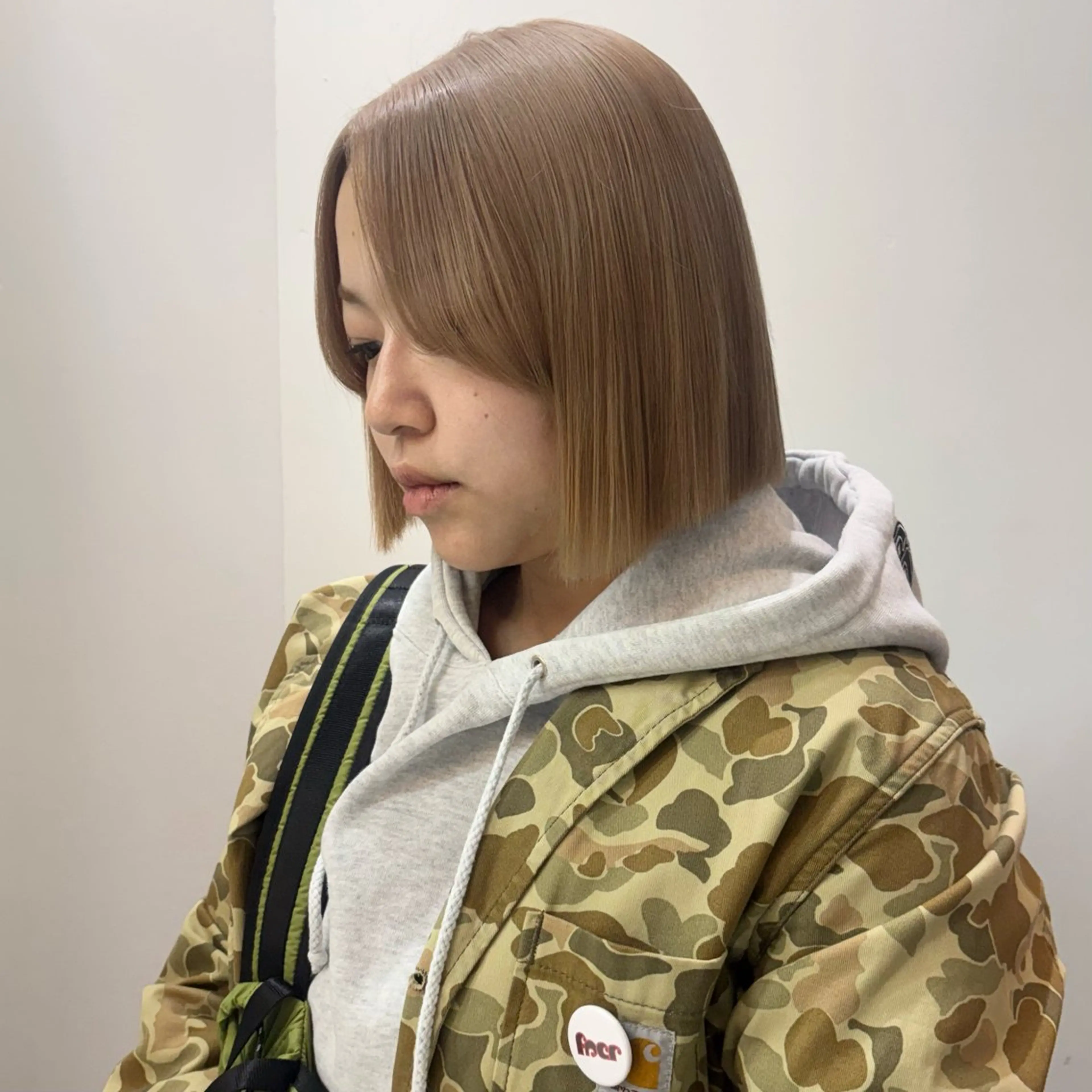 💕ブリーチ込みダブルカラー💕根本リタッチ/カラー/毛先カット無料/選べるトリートメントの写真