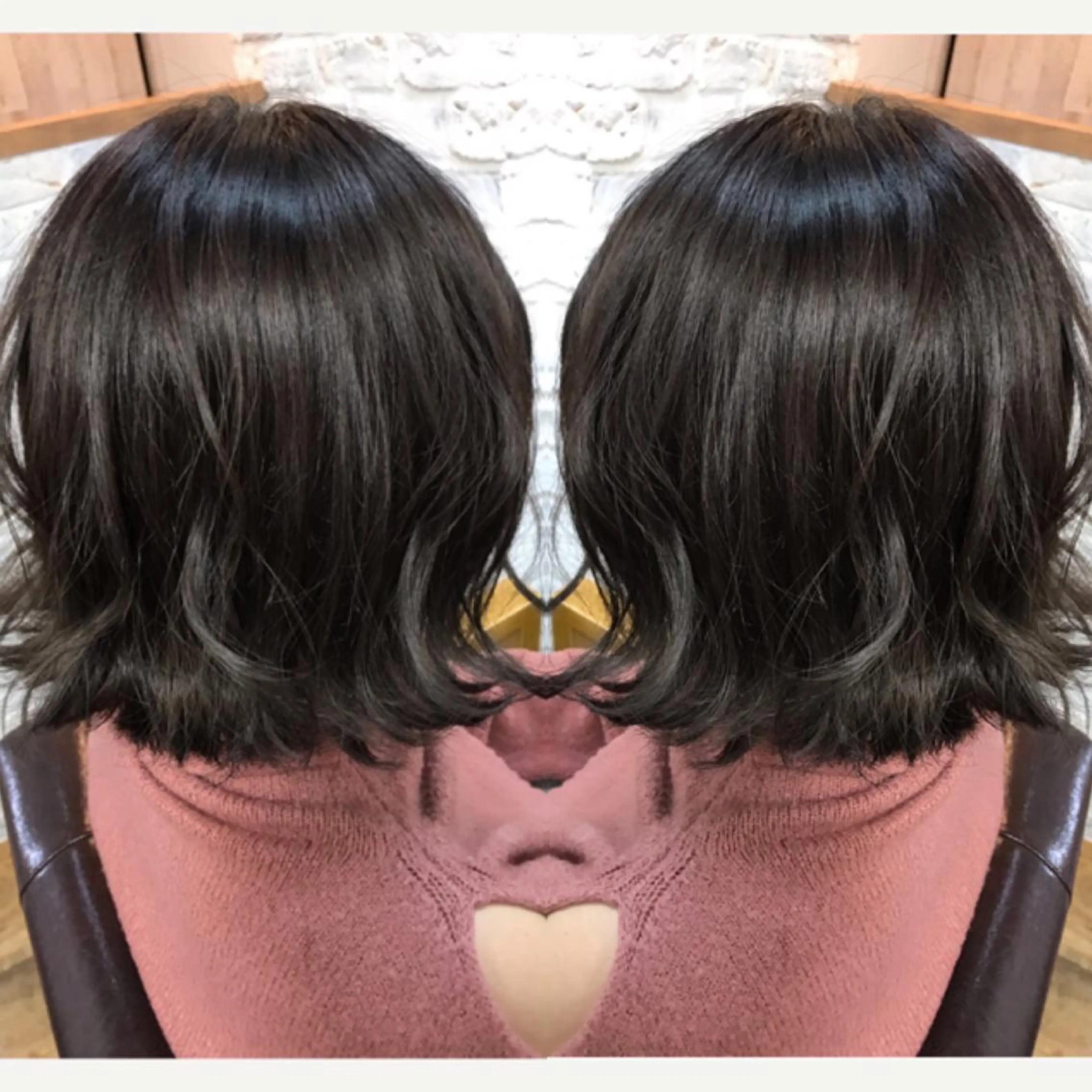 ショート カラー アッシュ シルバー シルバーアッシュ River,Land所属・yui .のヘアスタイル