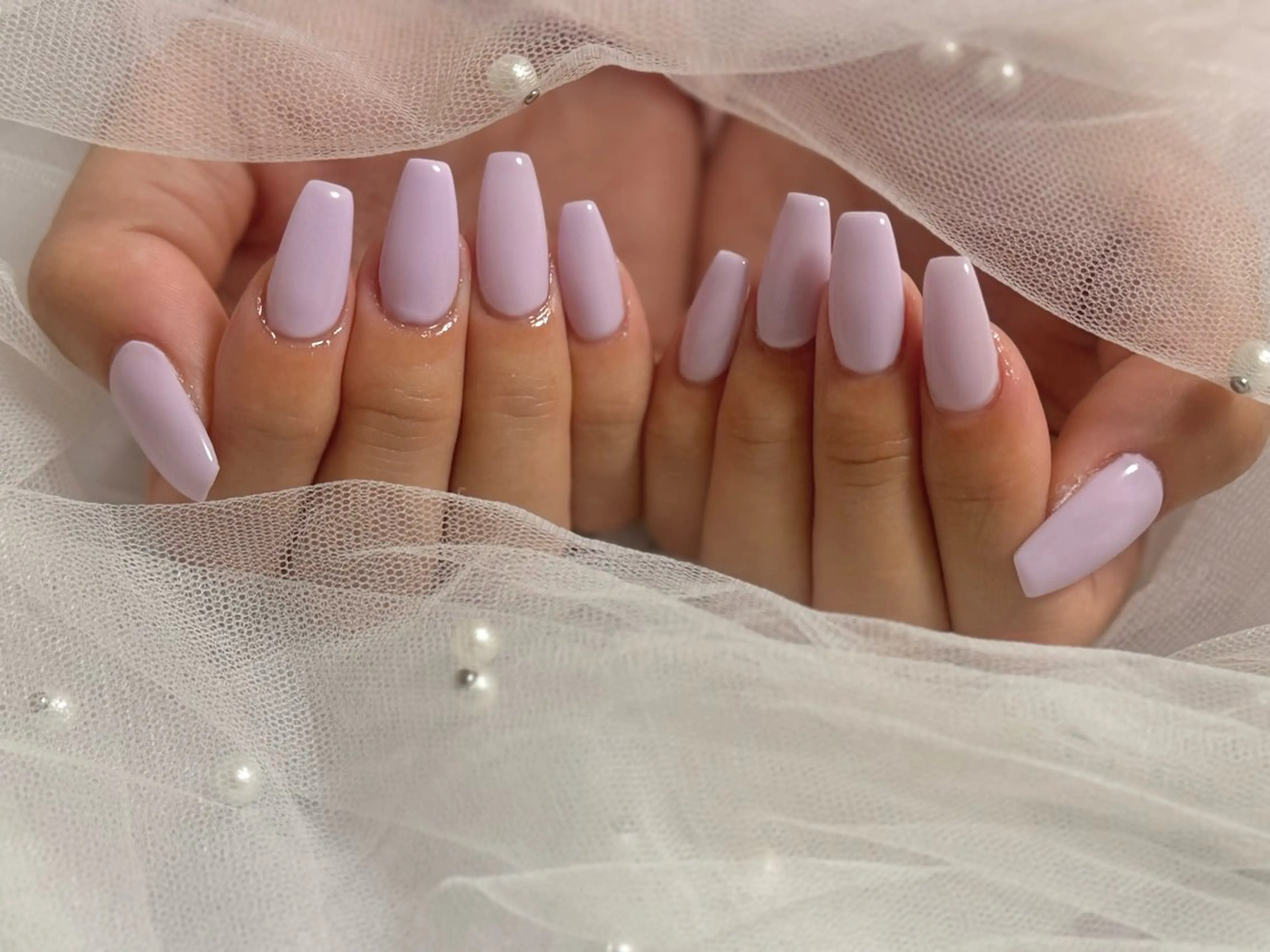 ネイル ワンカラーネイル スカルプネイル ハンドネイル ëmma nail_ by chulaのネイルデザイン