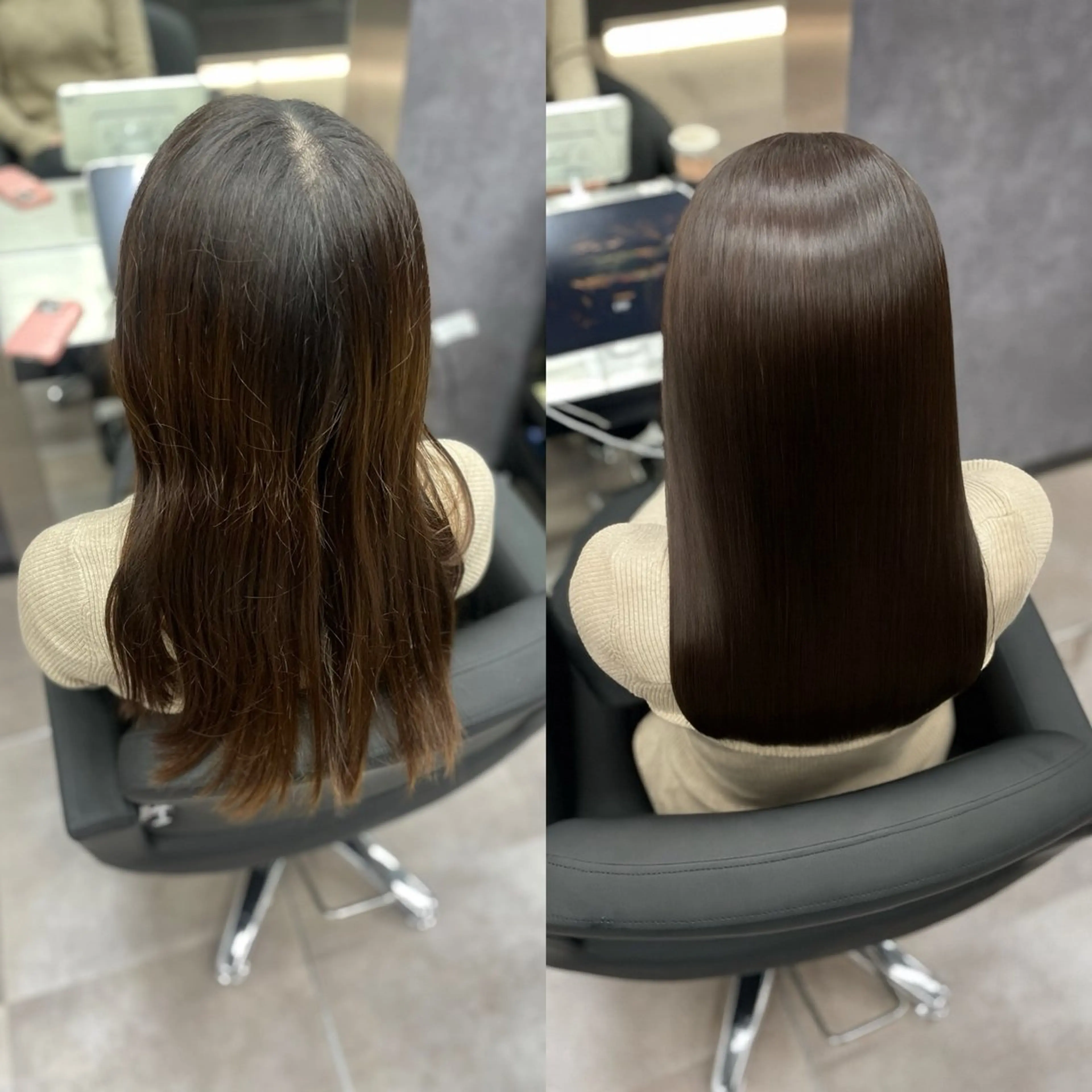 ロング カット ヘアカラー トリートメント CYNTHIADUE 店長｜ IRISUのヘアスタイル