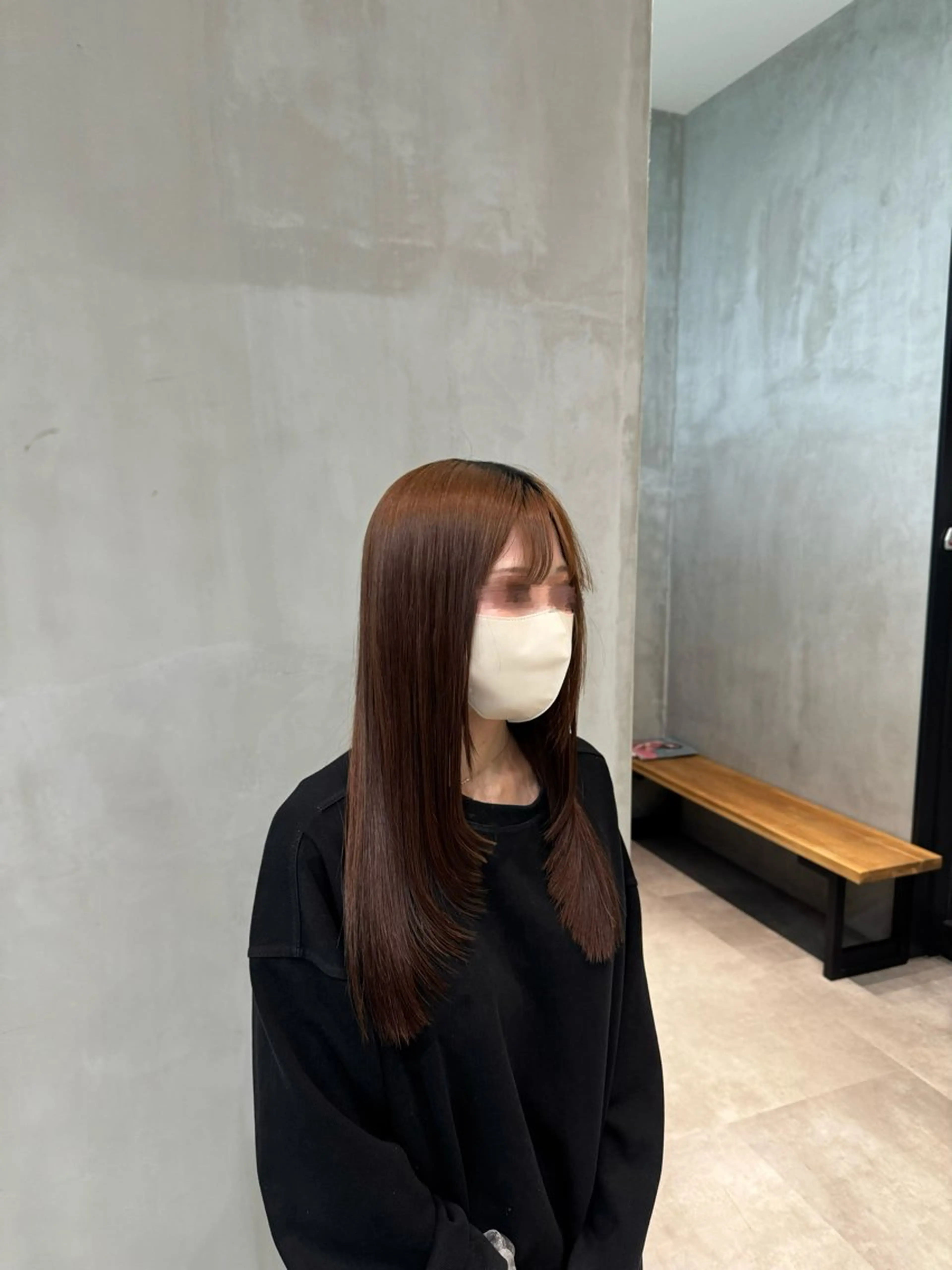 ロング レイヤーカット ラフィスヘアーヴィレ所属・赤羽根 周のヘアスタイル