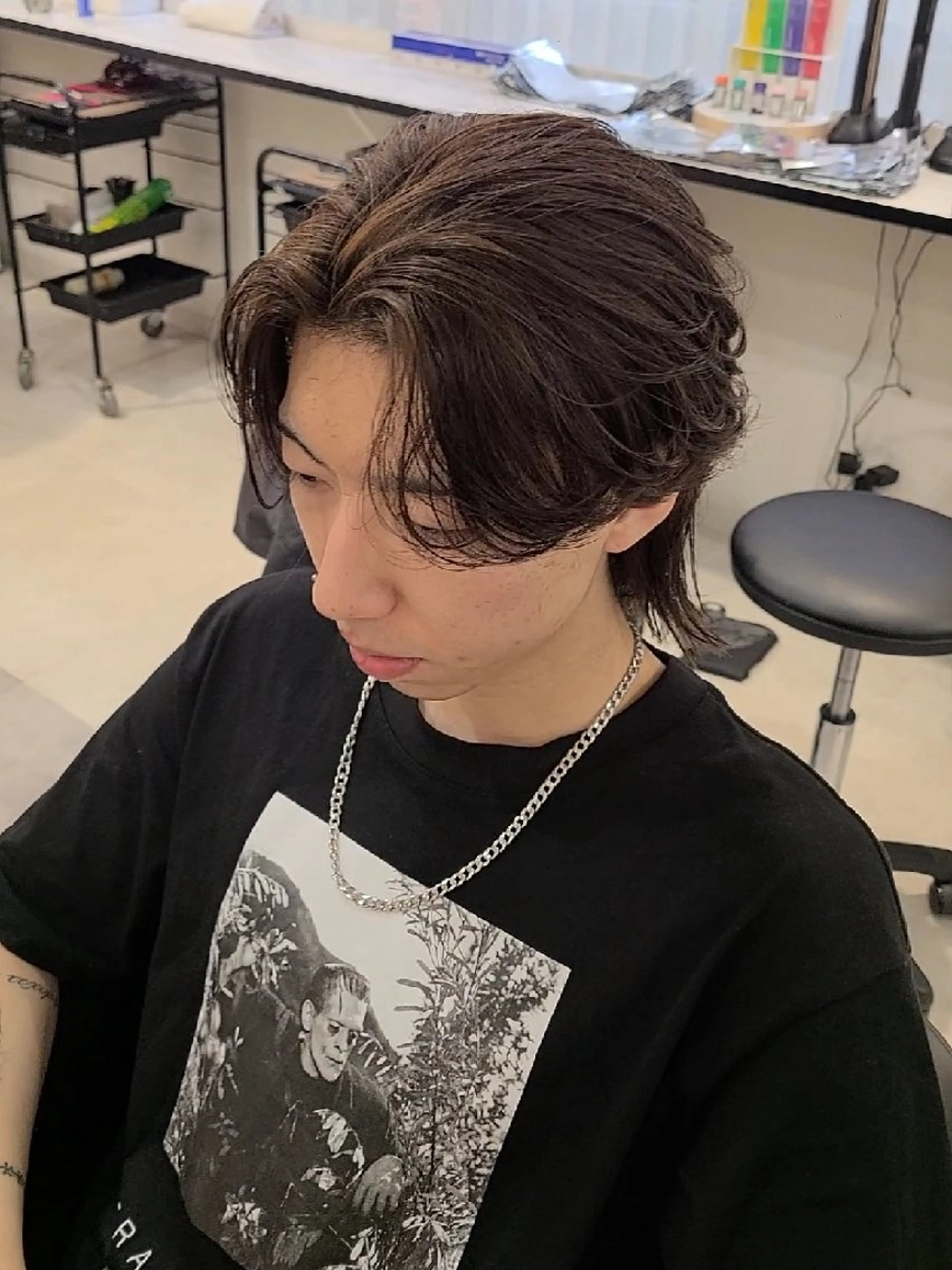 メンズカット&ワンカラー【ブリーチ無し】の写真