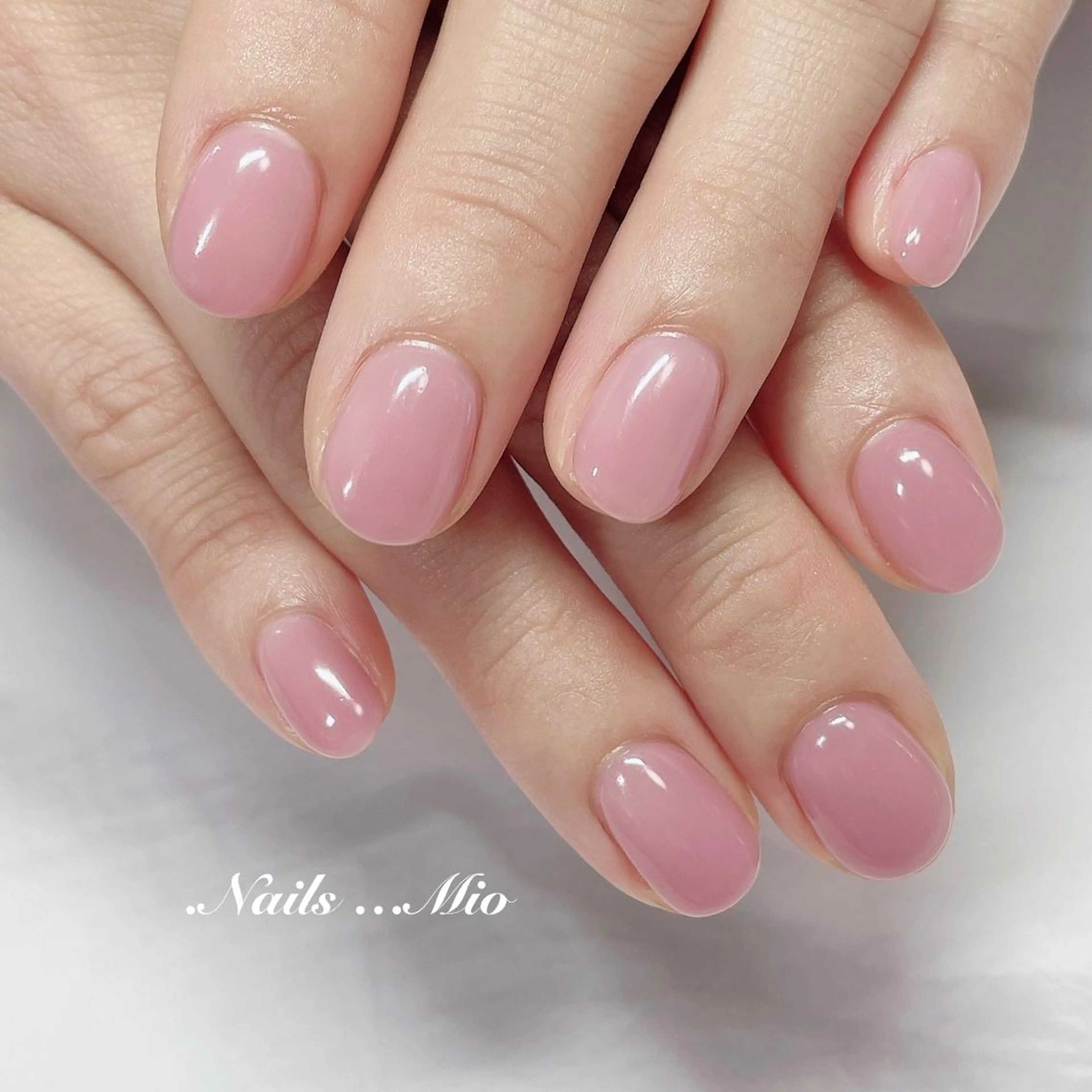 ネイル ワンカラーネイル .Nails Mio 赤羽西ネイルサロンのネイルデザイン