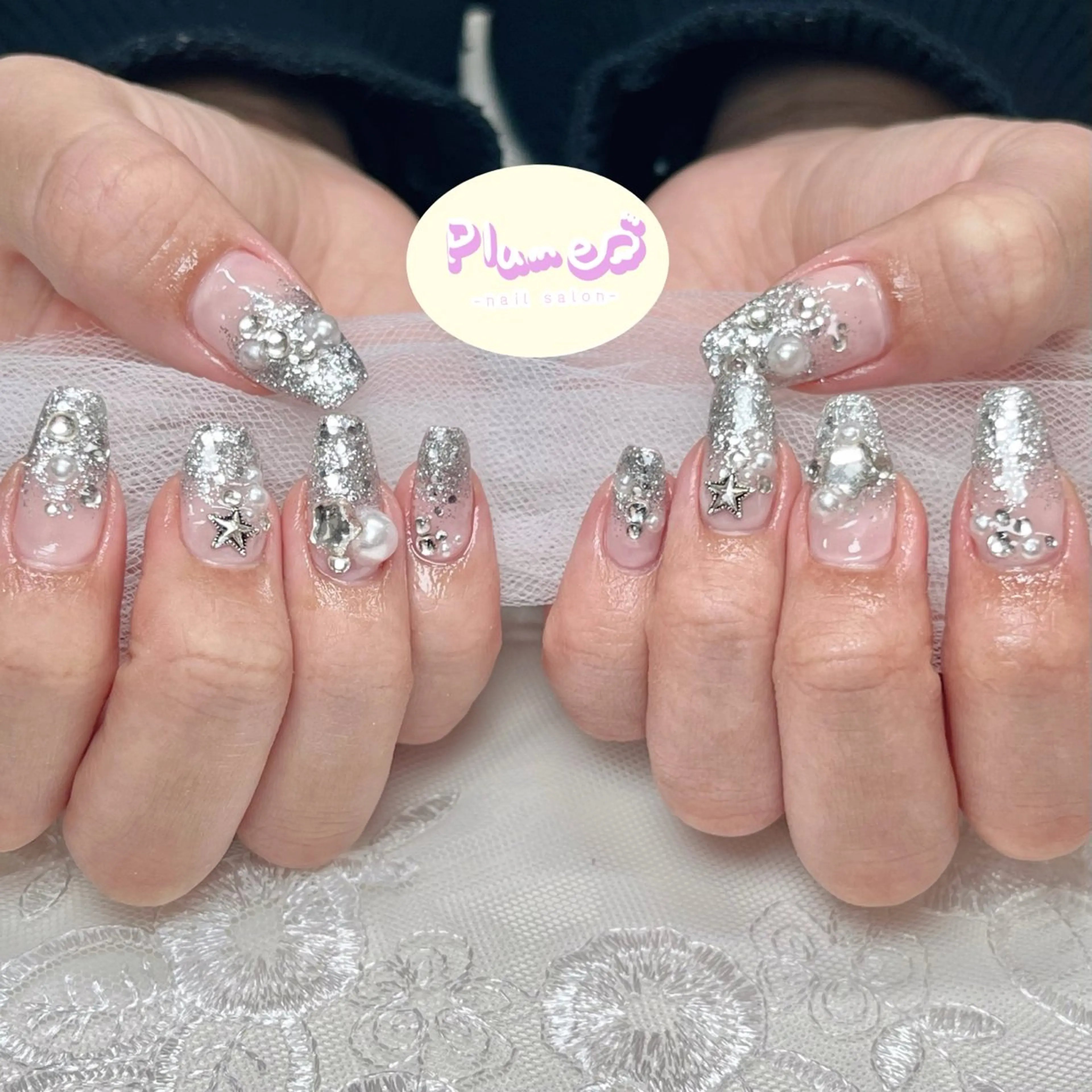 ネイル ハンドネイル plume nail ☆韓国ネイルのネイルデザイン