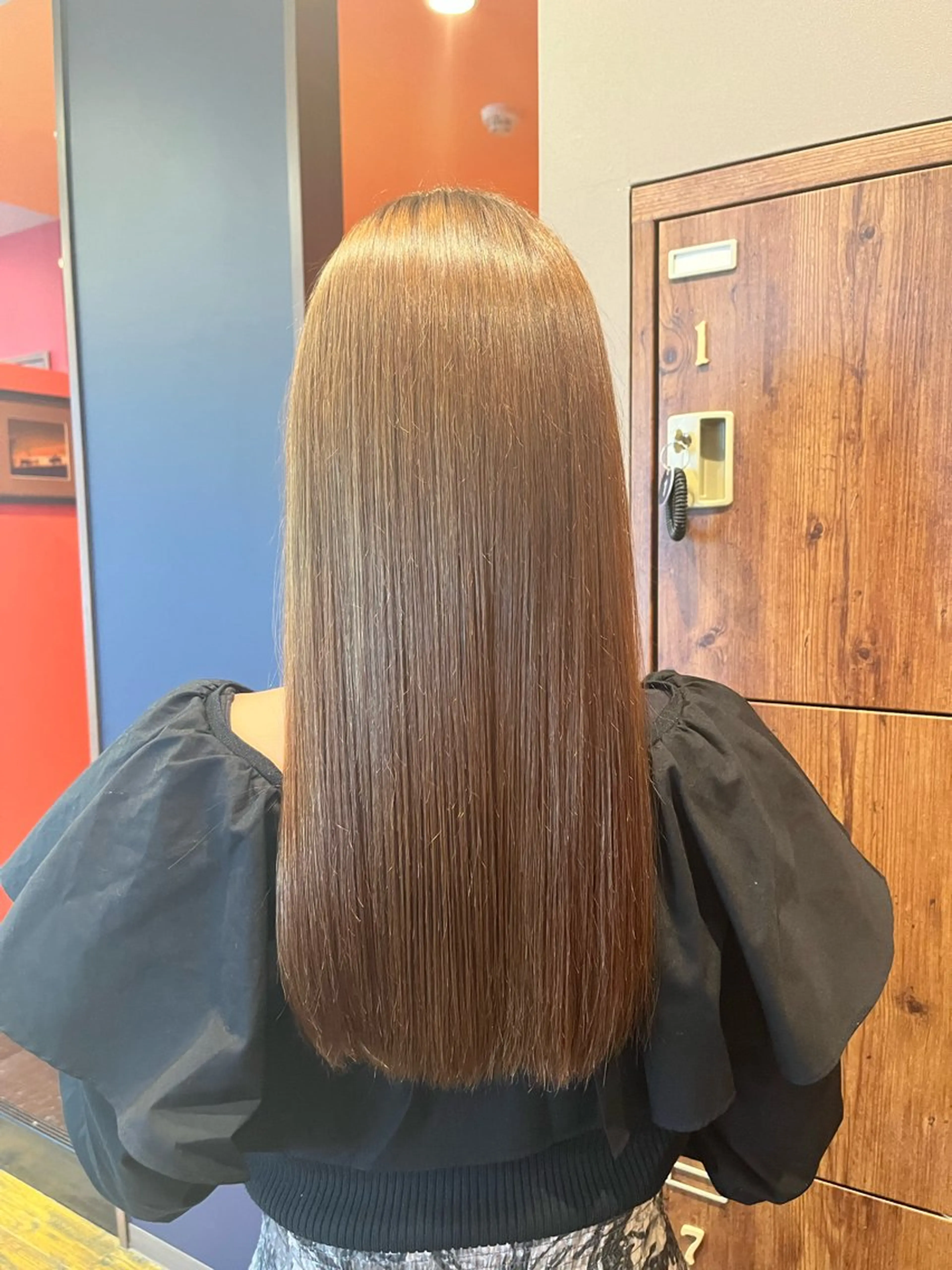 ロング カラー saya kaのヘアスタイル