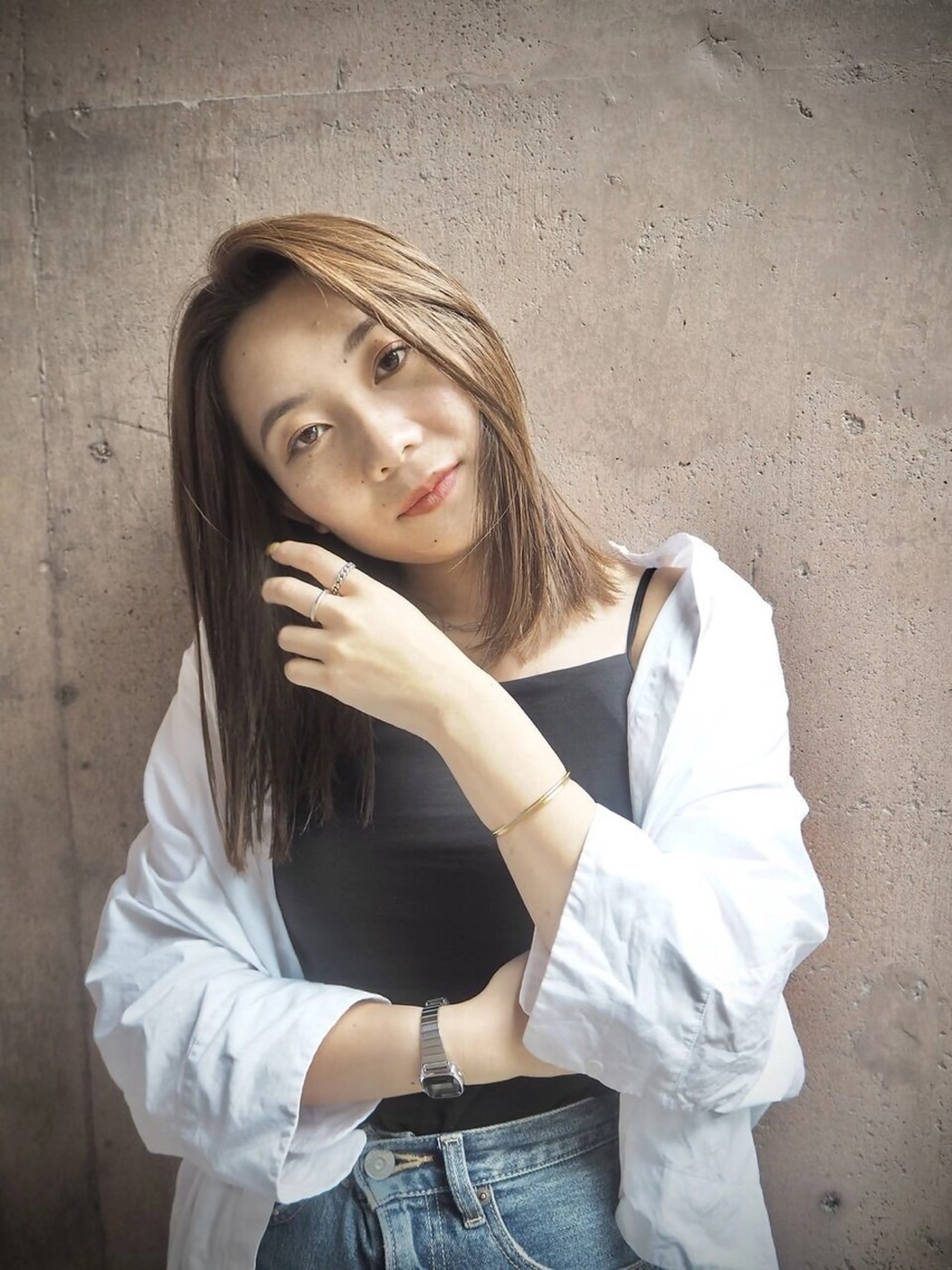 セミロング カラー #3/M所属・【サンバイエム】 公式のエステ・リラクイメージ