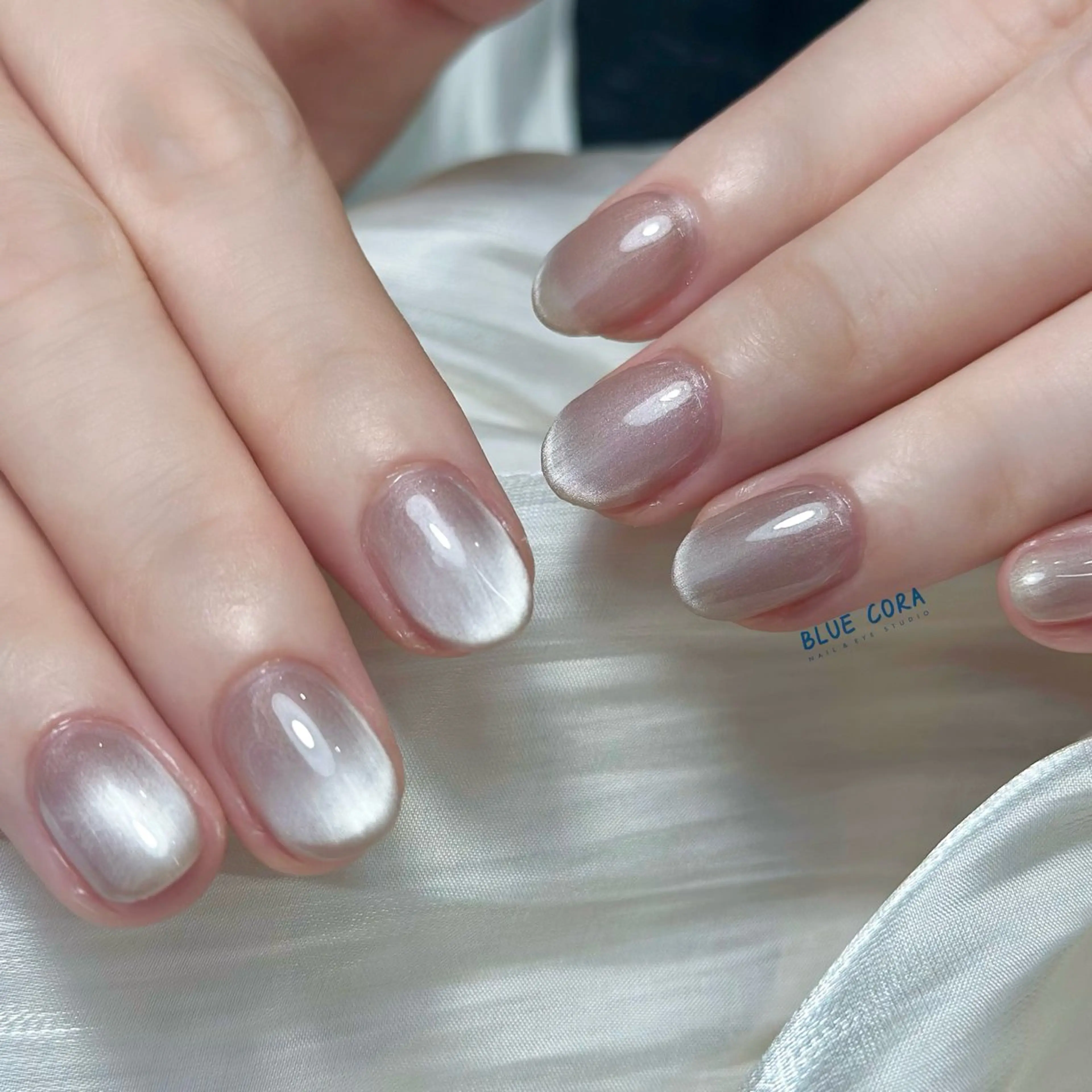 ネイル マグネットネイル ハンドネイル ハンドケア BLUE CORA所属・BLUE CORAのネイルデザイン