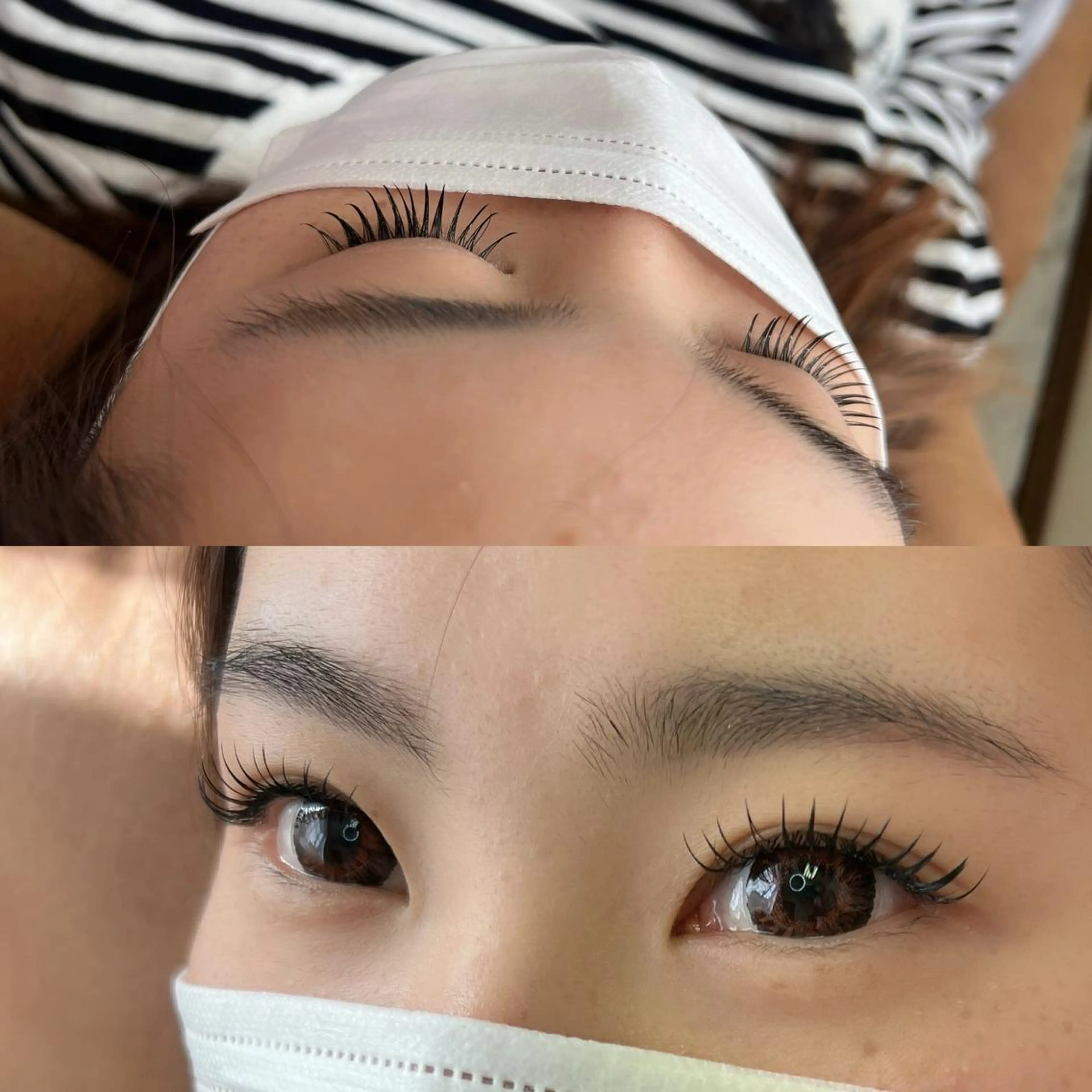 マツエク・マツパ 付け放題 フラットラッシュ マツエク 望月 菜奈のマツエク・マツパデザイン