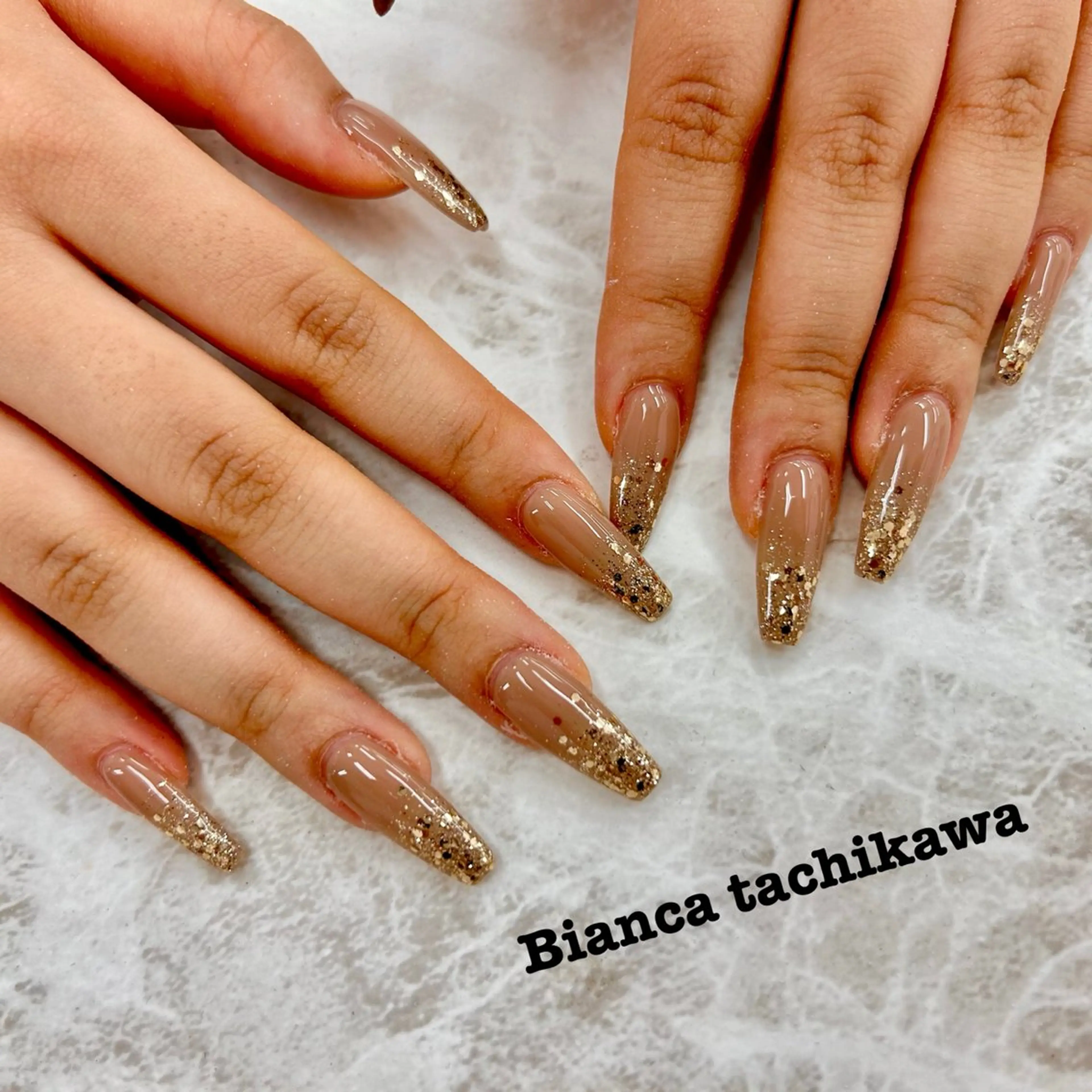 ネイル Bianca 立川店 小川のネイルデザイン