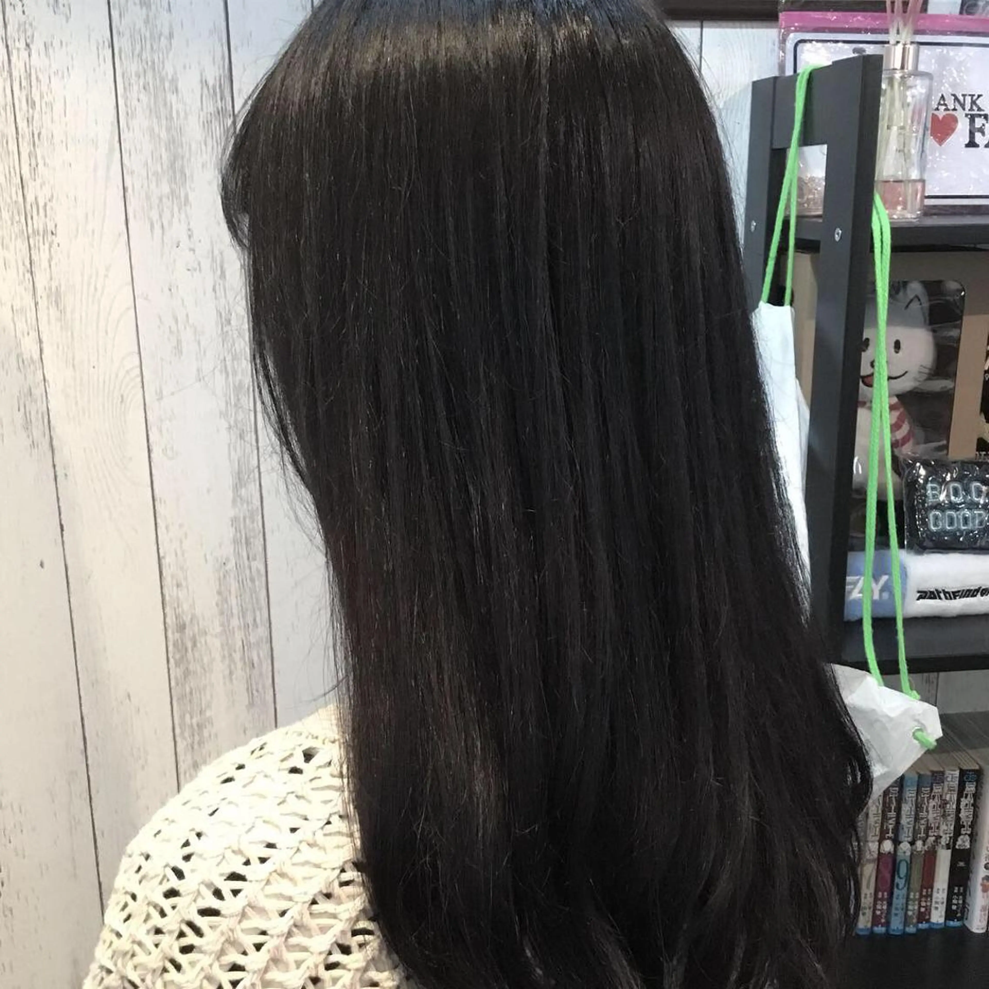 ロング カラー パーマ 金崎 新吾のヘアスタイル