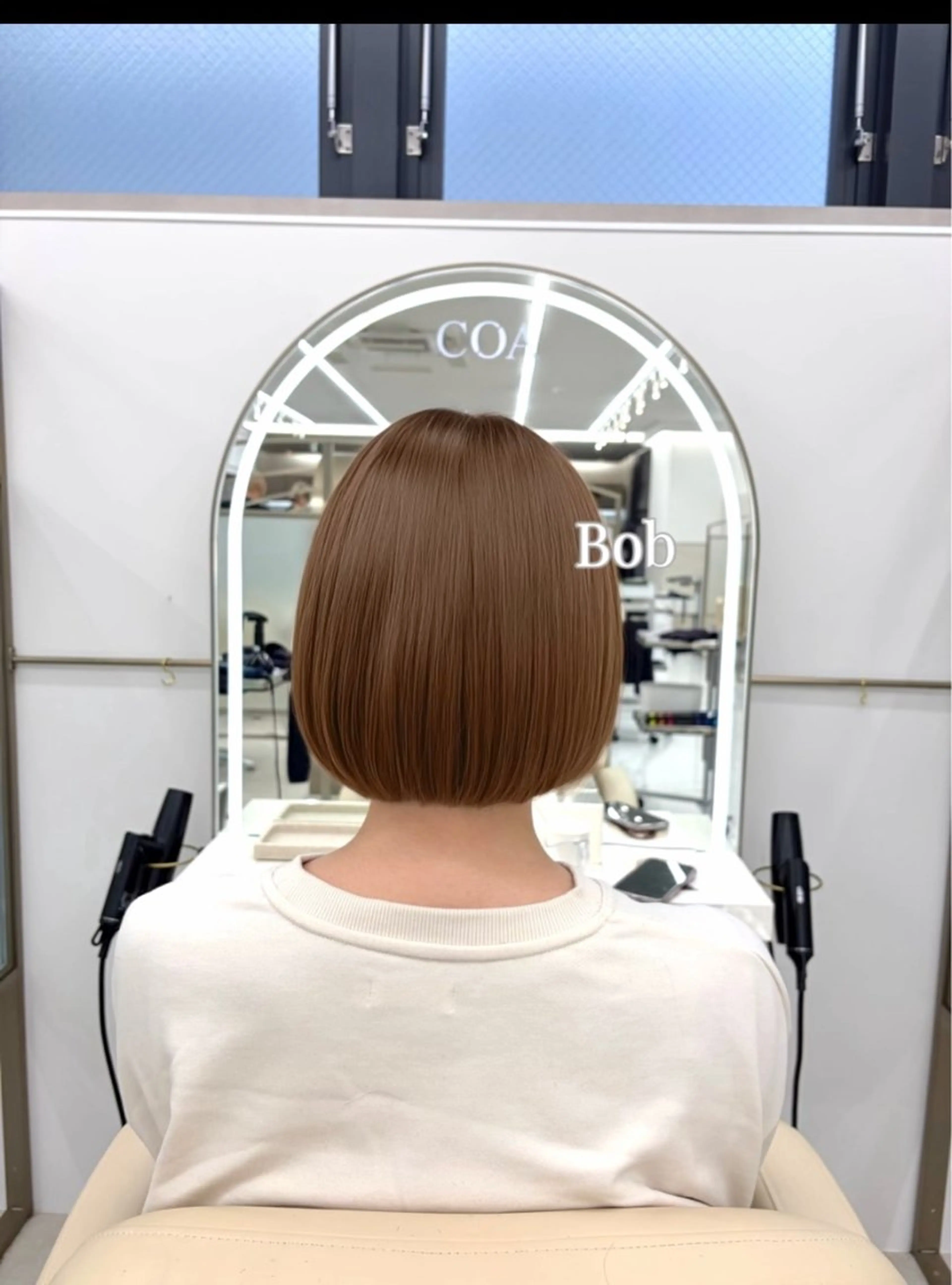 ショート カラー ボブ トリートメント COAGINZA /ボブ/ERINAのヘアスタイル