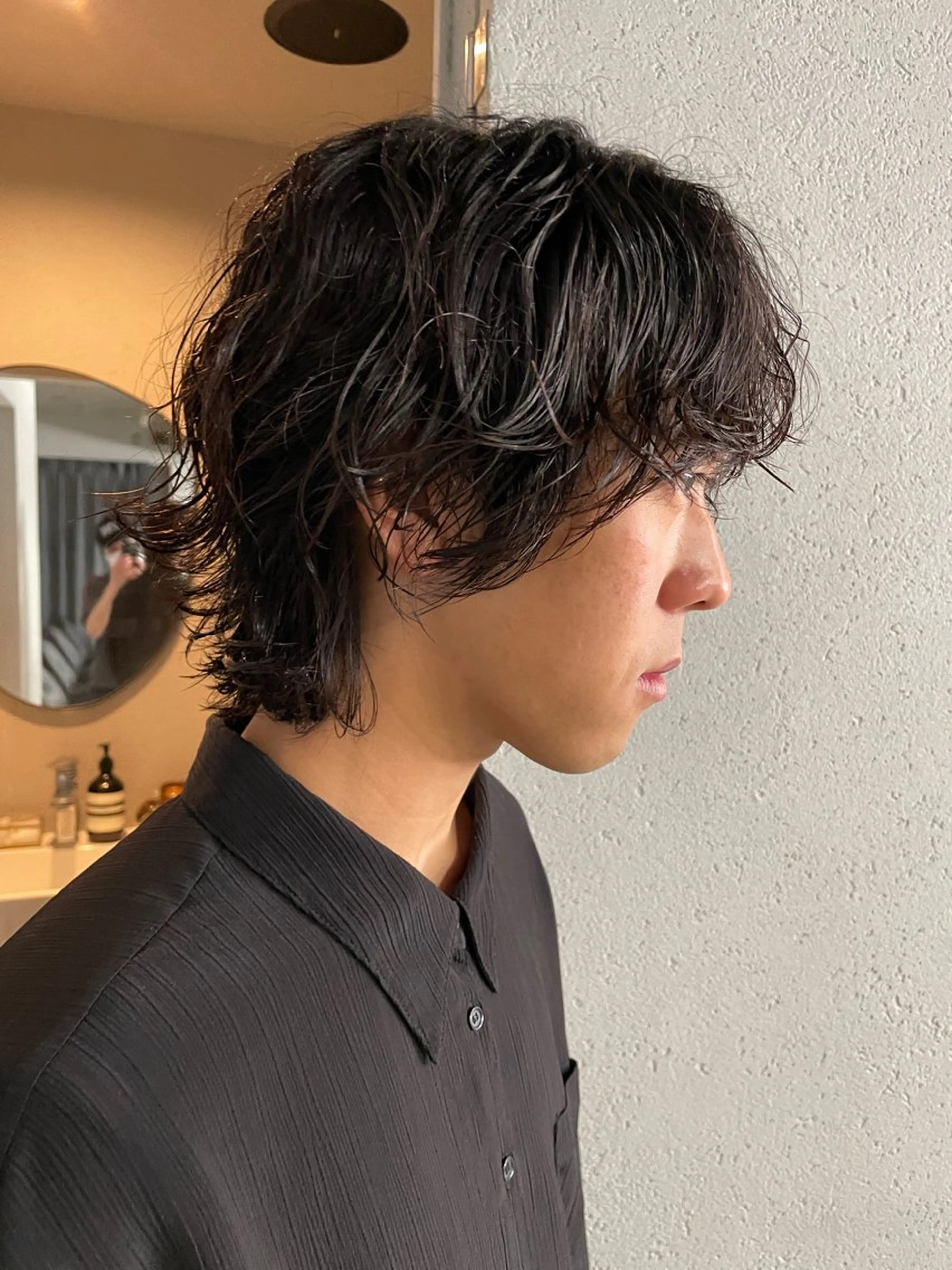 ショート パーマ メンズ 吉田一輝 外国人パーマのヘアスタイル