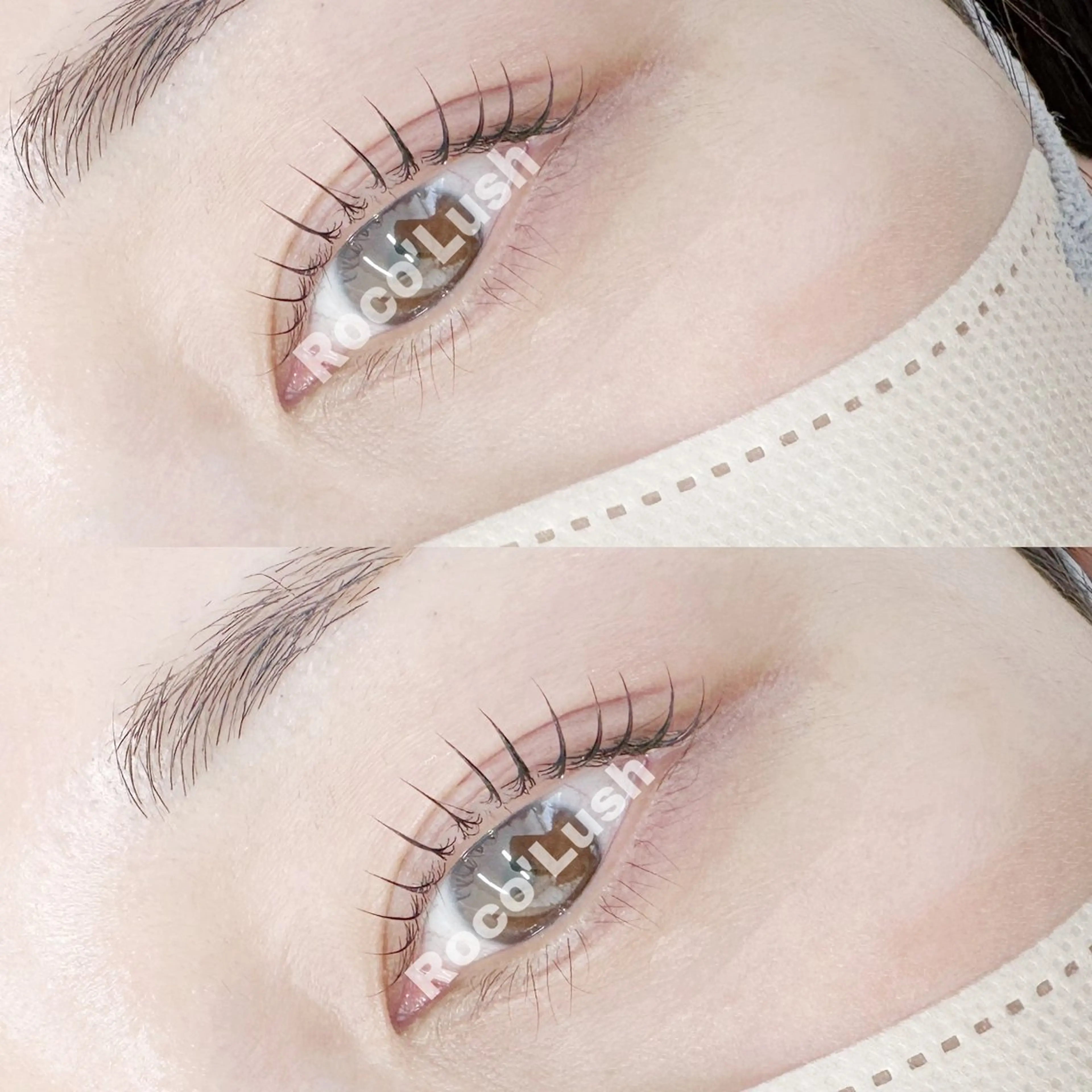 マツエク・マツパ まつげパーマ 一重×まつ毛パーマ 大浜 なつみのマツエク・マツパデザイン