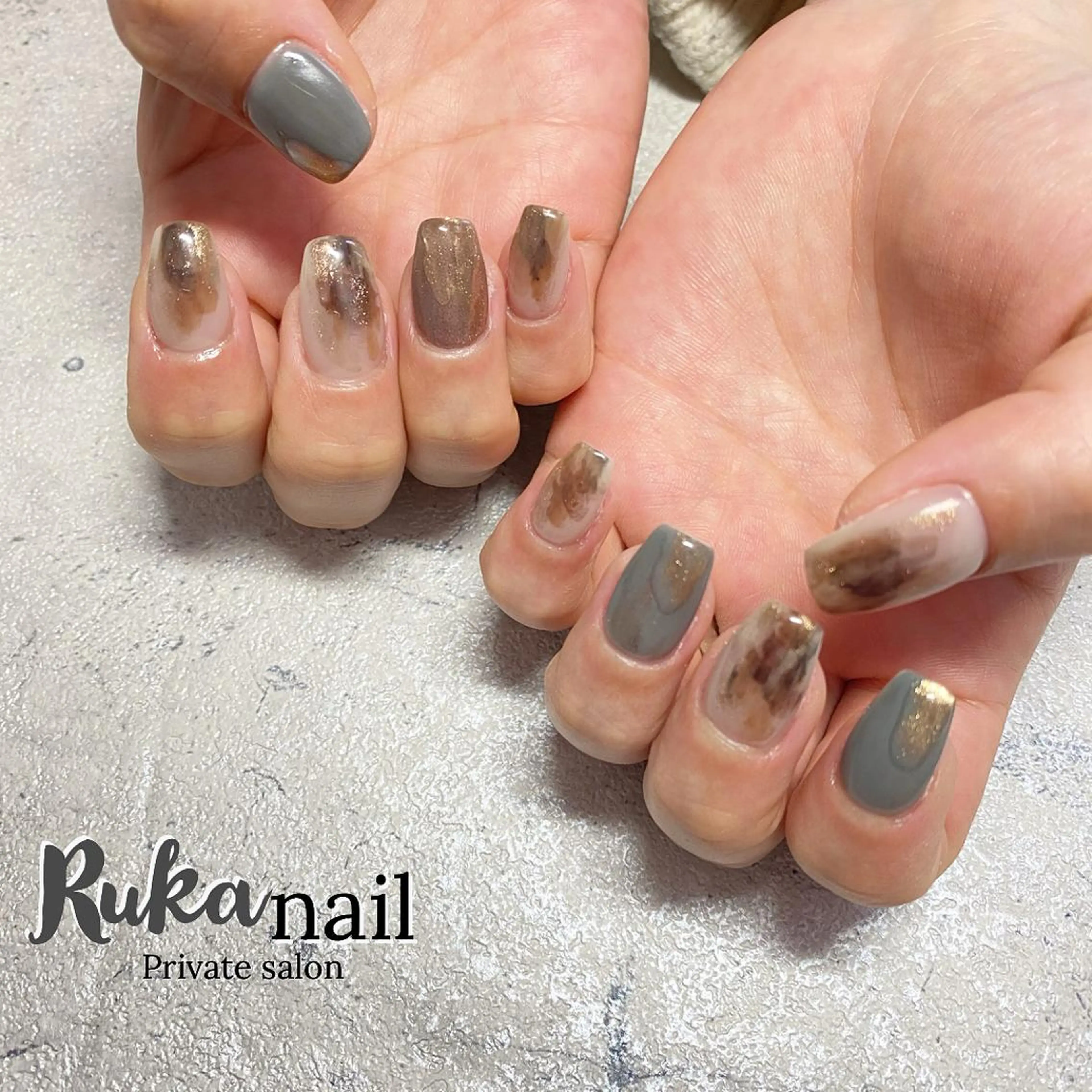 ネイル 丸川 遥のネイルデザイン