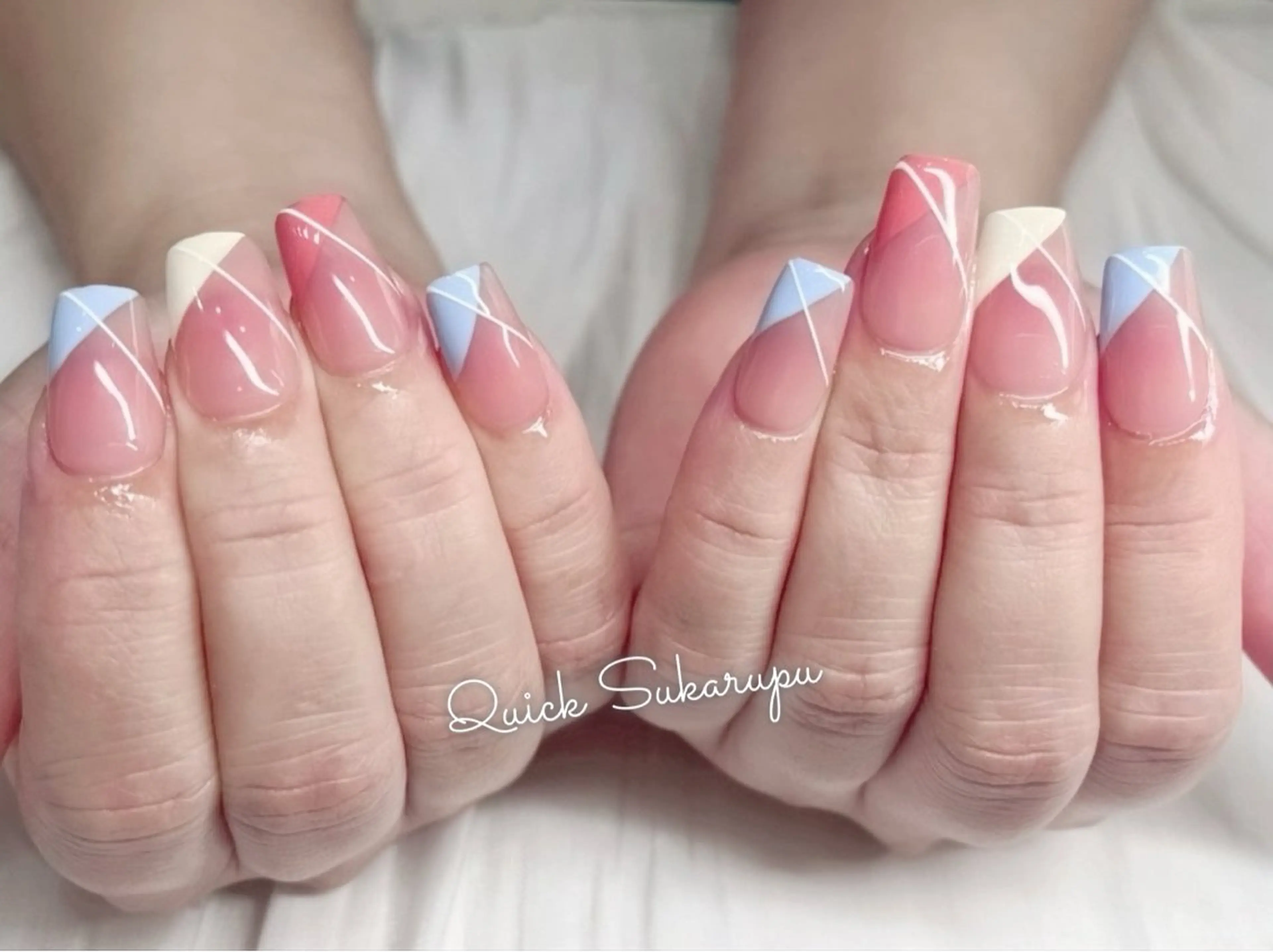 ネイル ハンドネイル Quick Sukarupu 高田馬場店所属・Quick Sukarupuのネイルデザイン