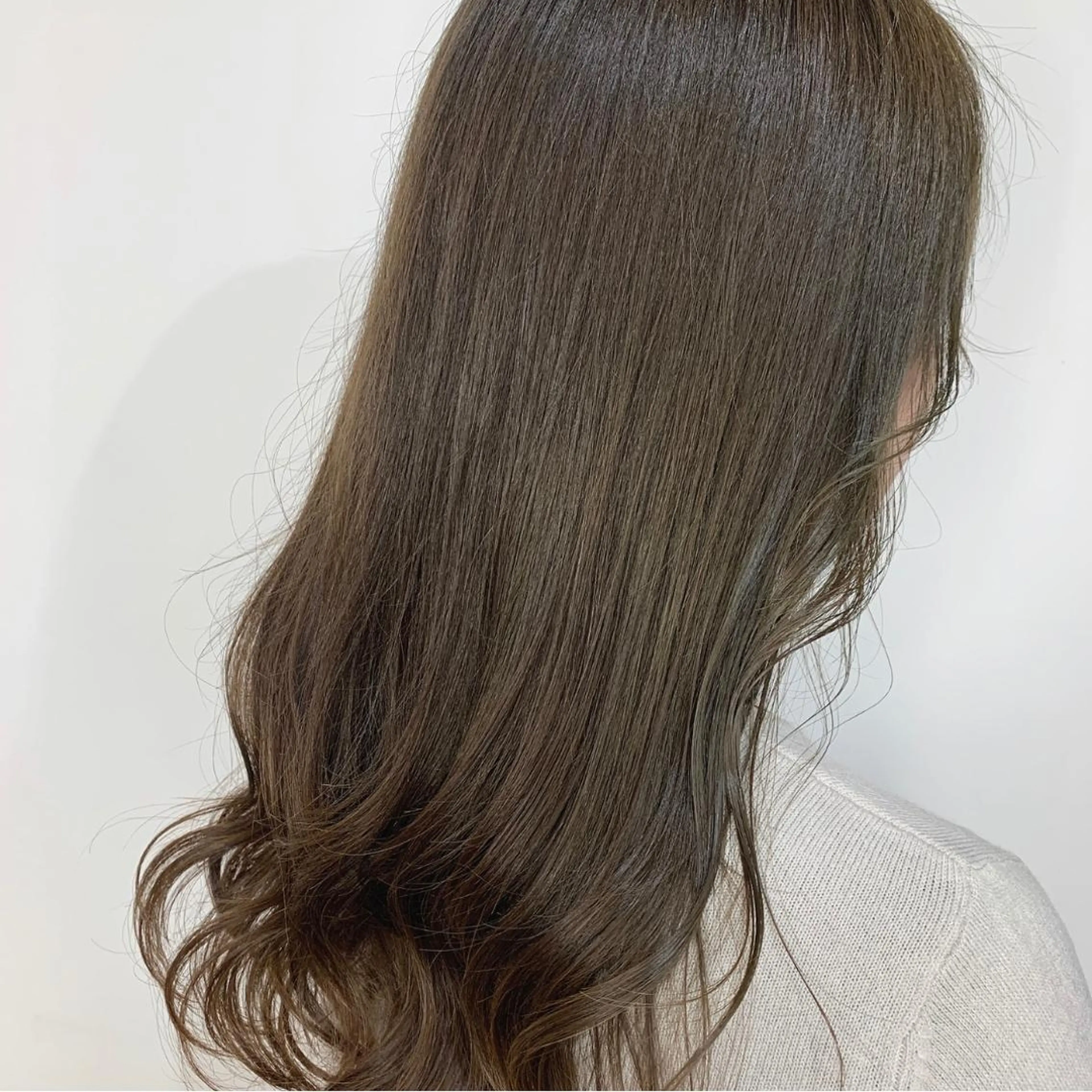 ロング カット ヘアカラー HARUKA韓国ヘア /Luana梅田のヘアスタイル