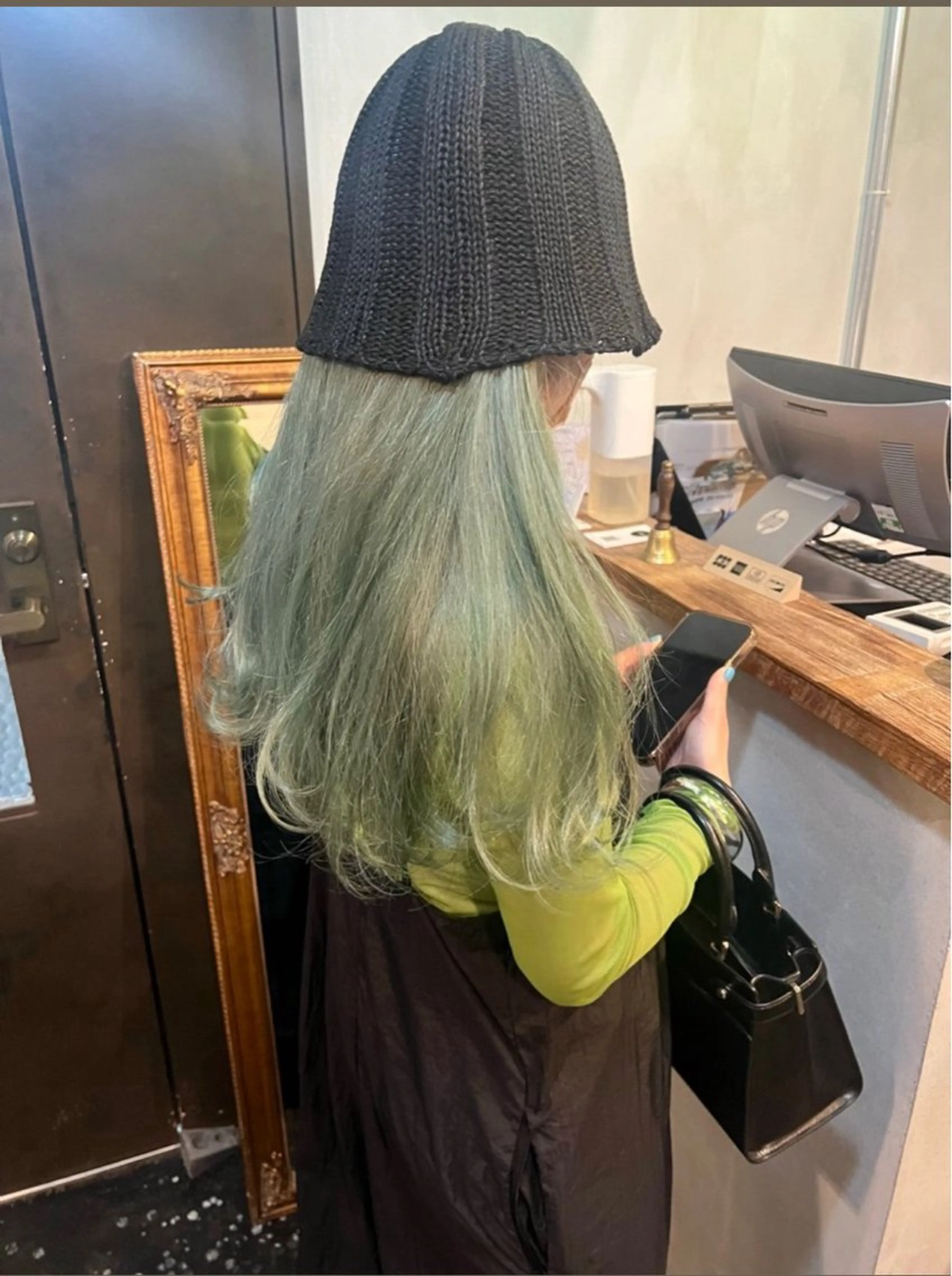 セミロング カット ヘアカラー トリートメント L STUDIO所属・ハイトーン/ブリーチ 🧁soraのヘアスタイル