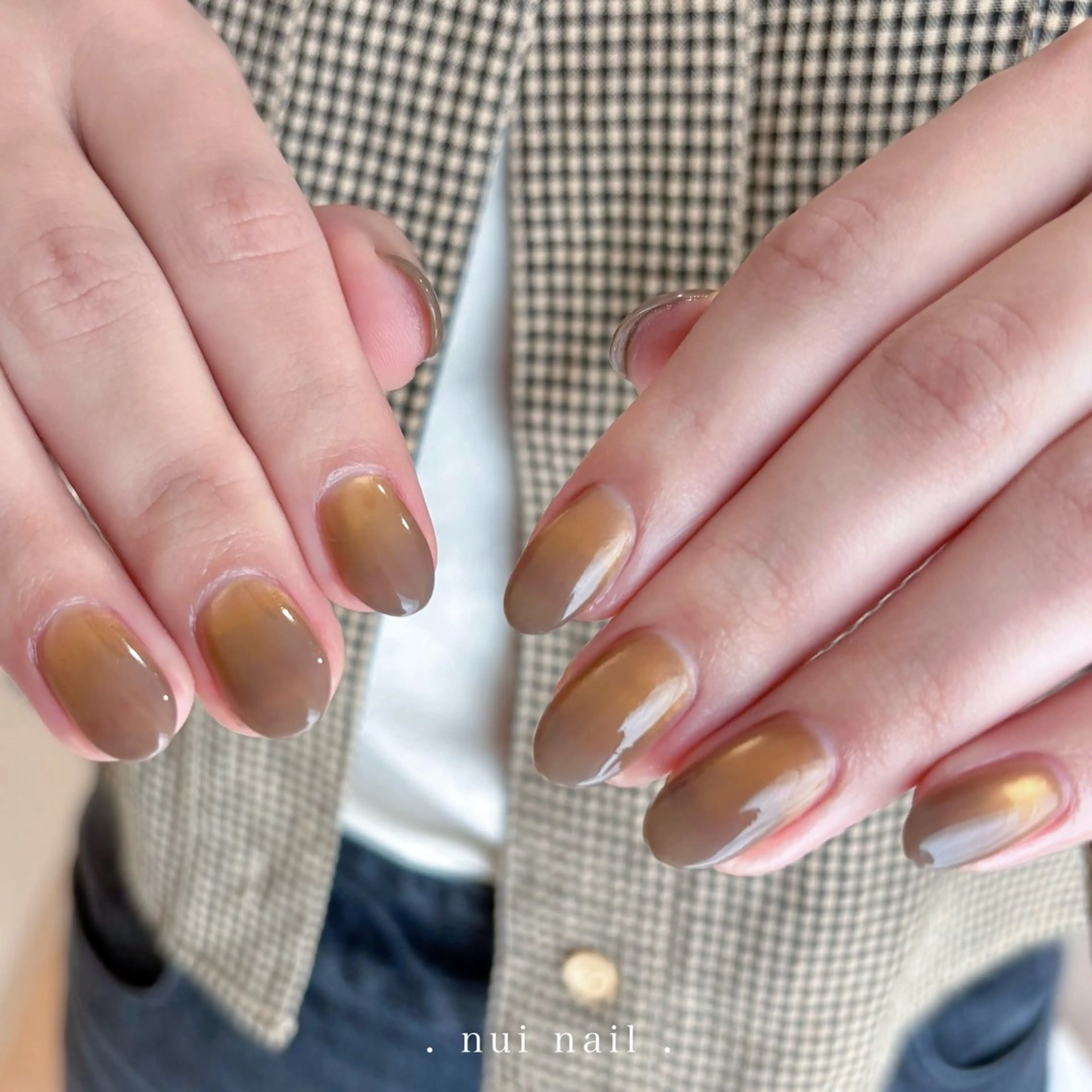 ネイル グラデーション マグネットネイル nui nailのネイルデザイン