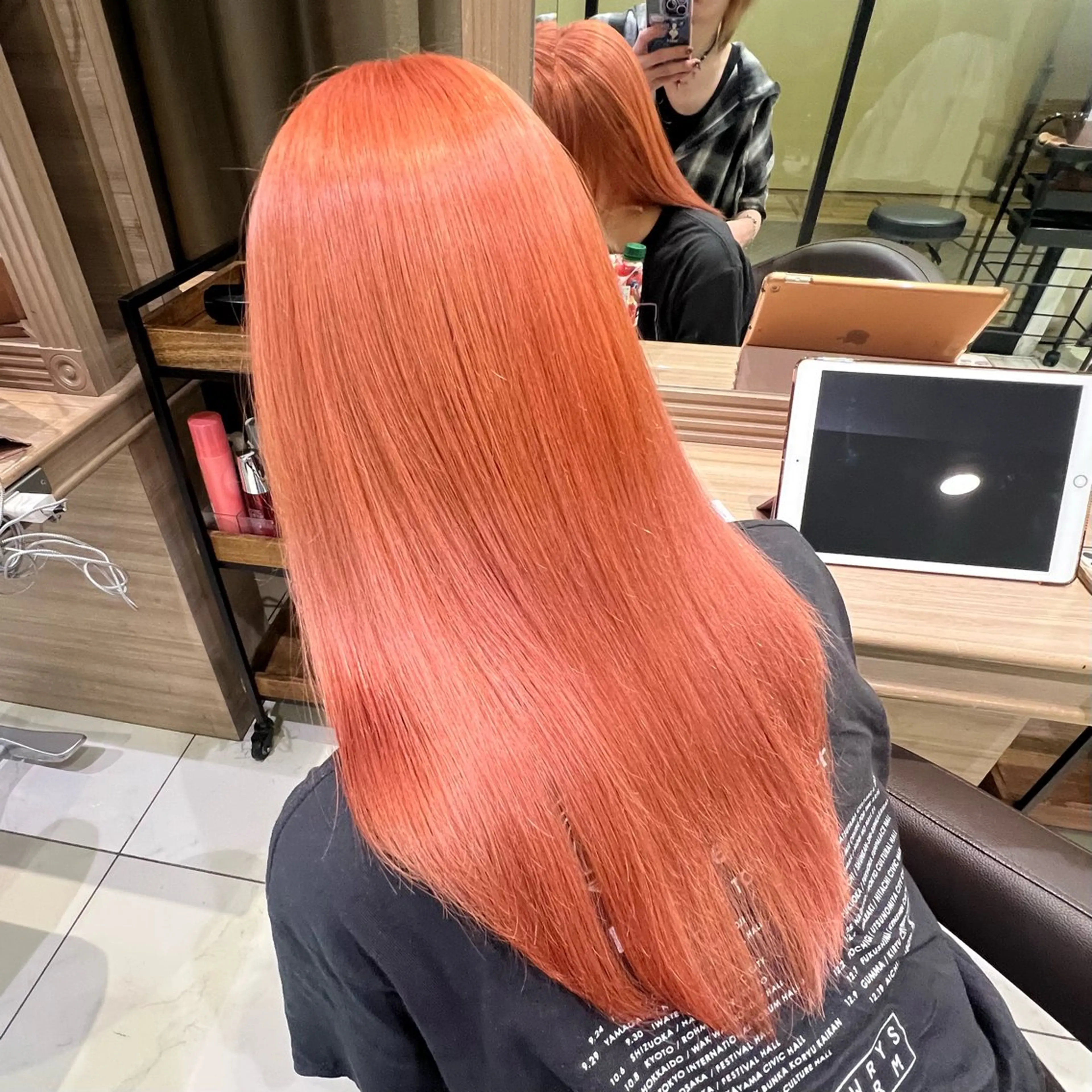 ロング カラー ヘアカラー トリートメント ブリーチ/デザイン 💎ryuyaのヘアスタイル