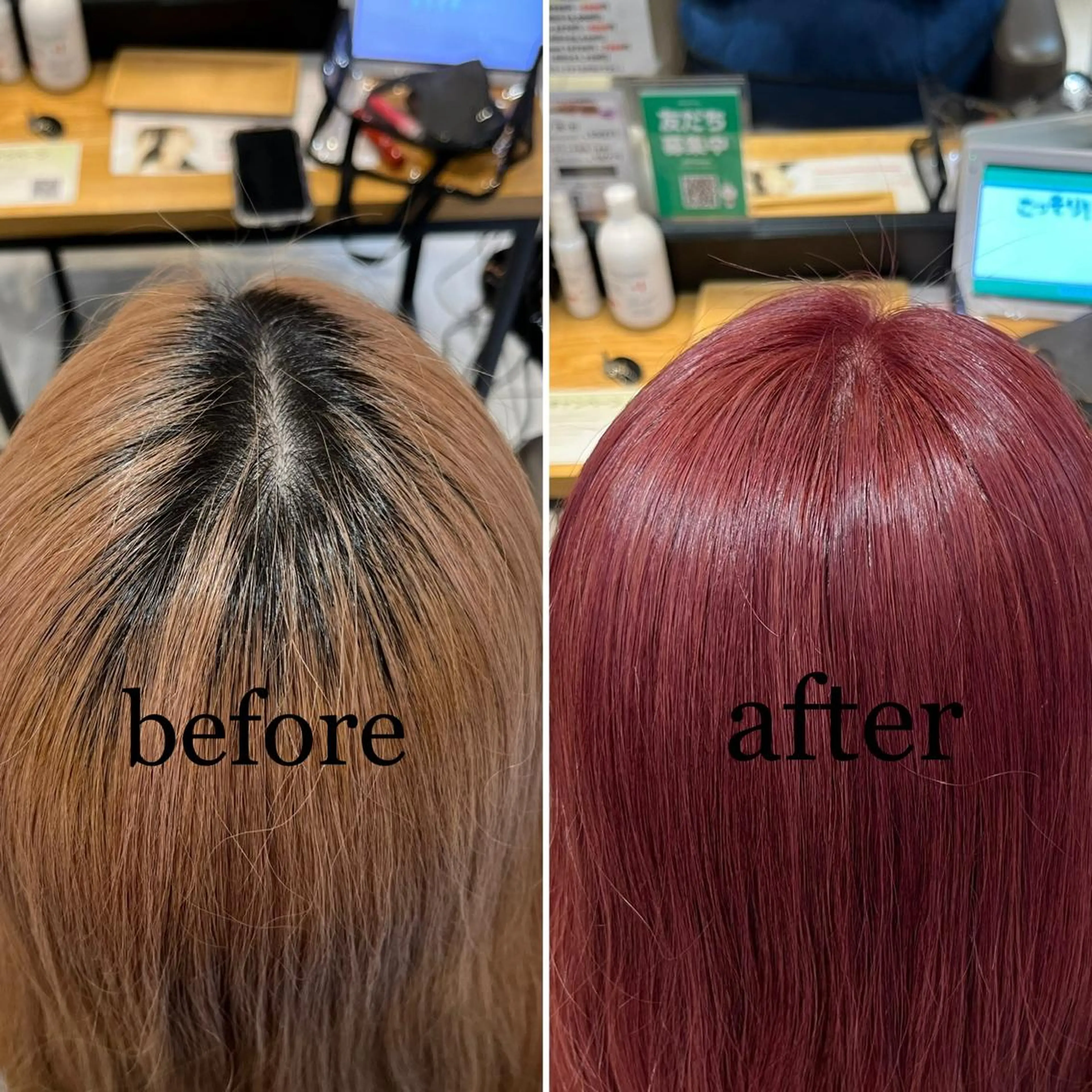 カラー 🌿earth亀有店 【緑髪のノブ】🌿のヘアスタイル