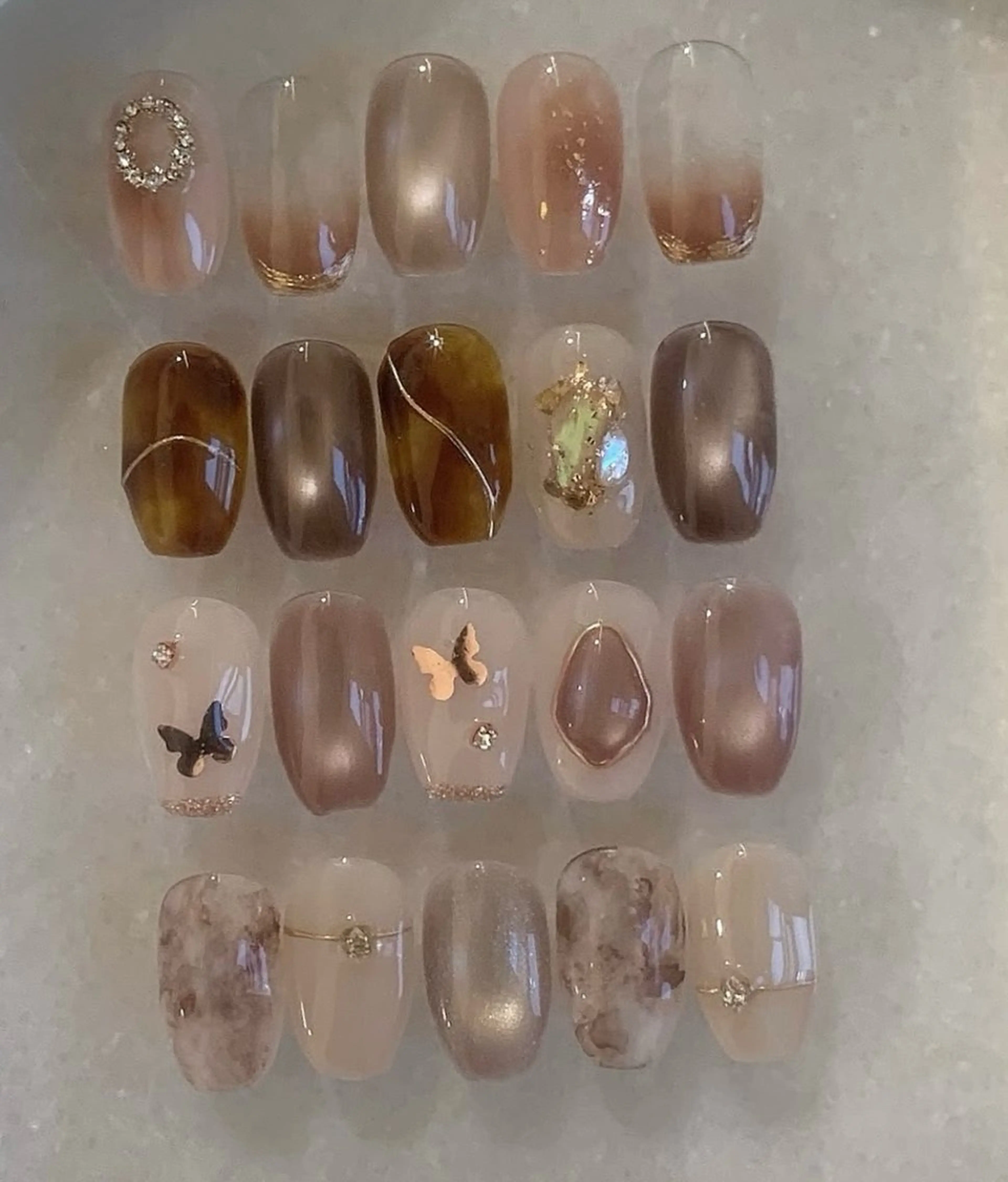 ネイル NailSalon✨ Écrinエクランのネイルデザイン