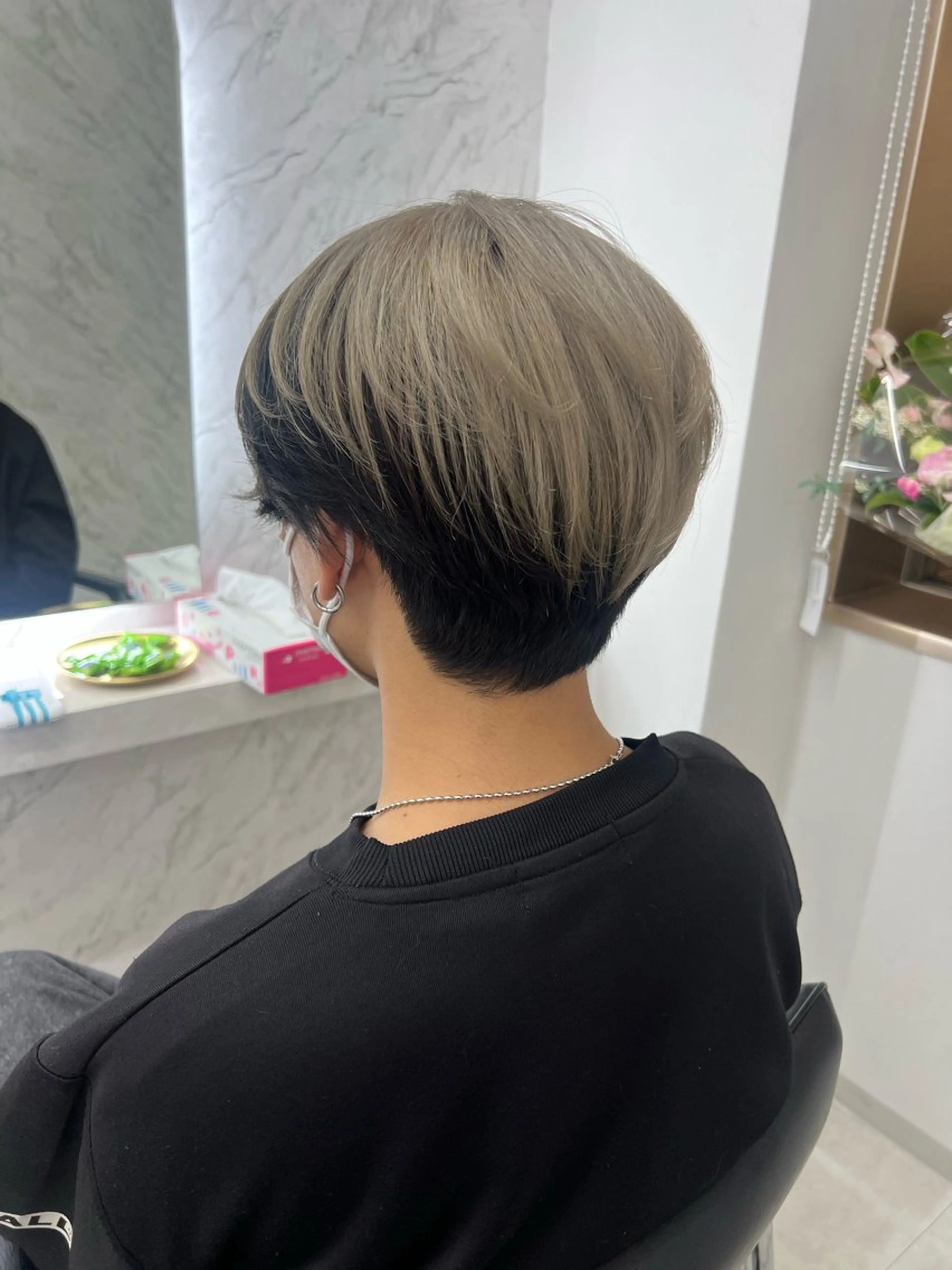 ショート カラー メンズ E:terne大宮店 ディレクター豊島穂希のヘアスタイル