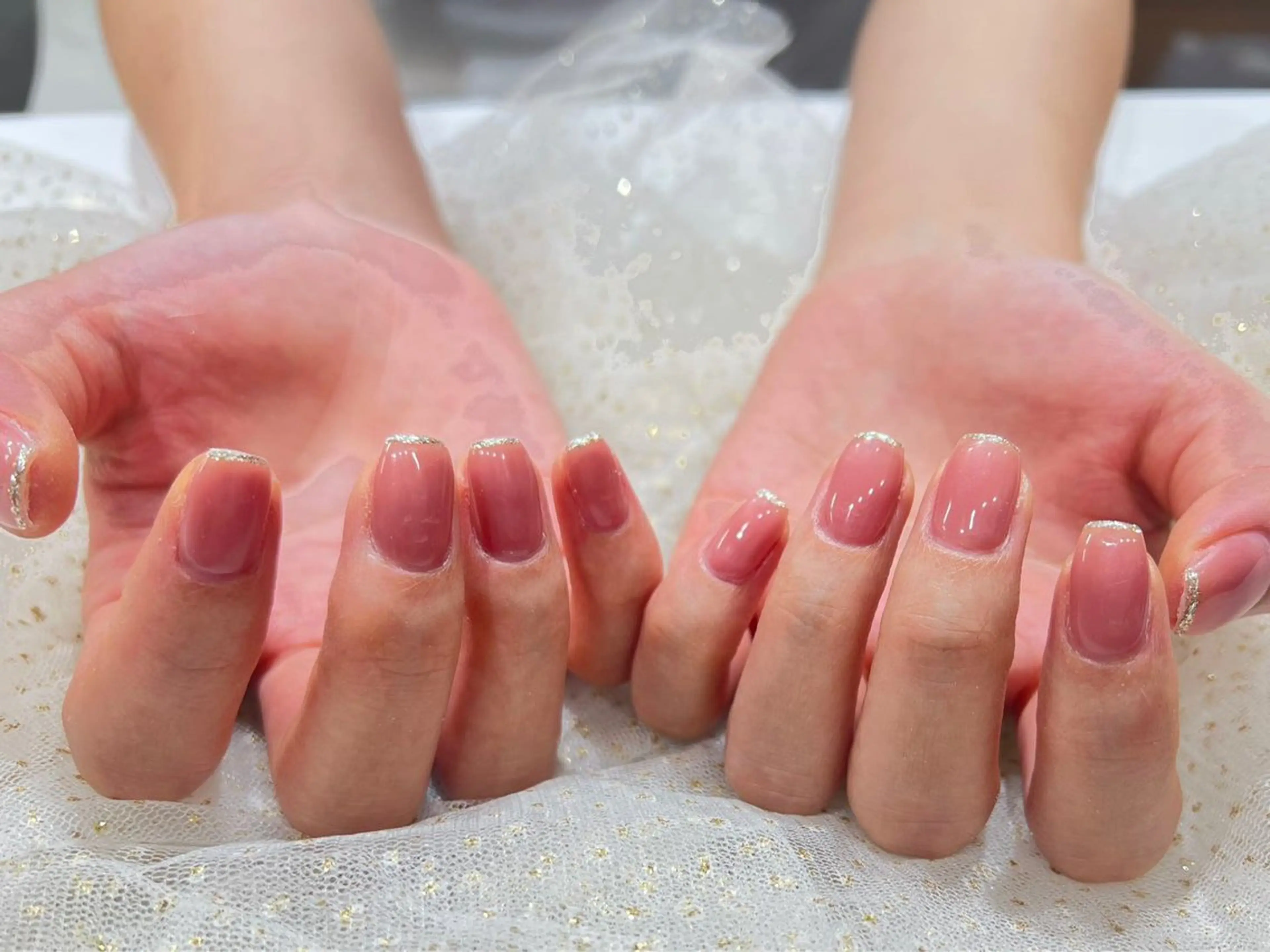 ネイル ラメ(グリッター) Umi nail& eyelashのネイルデザイン