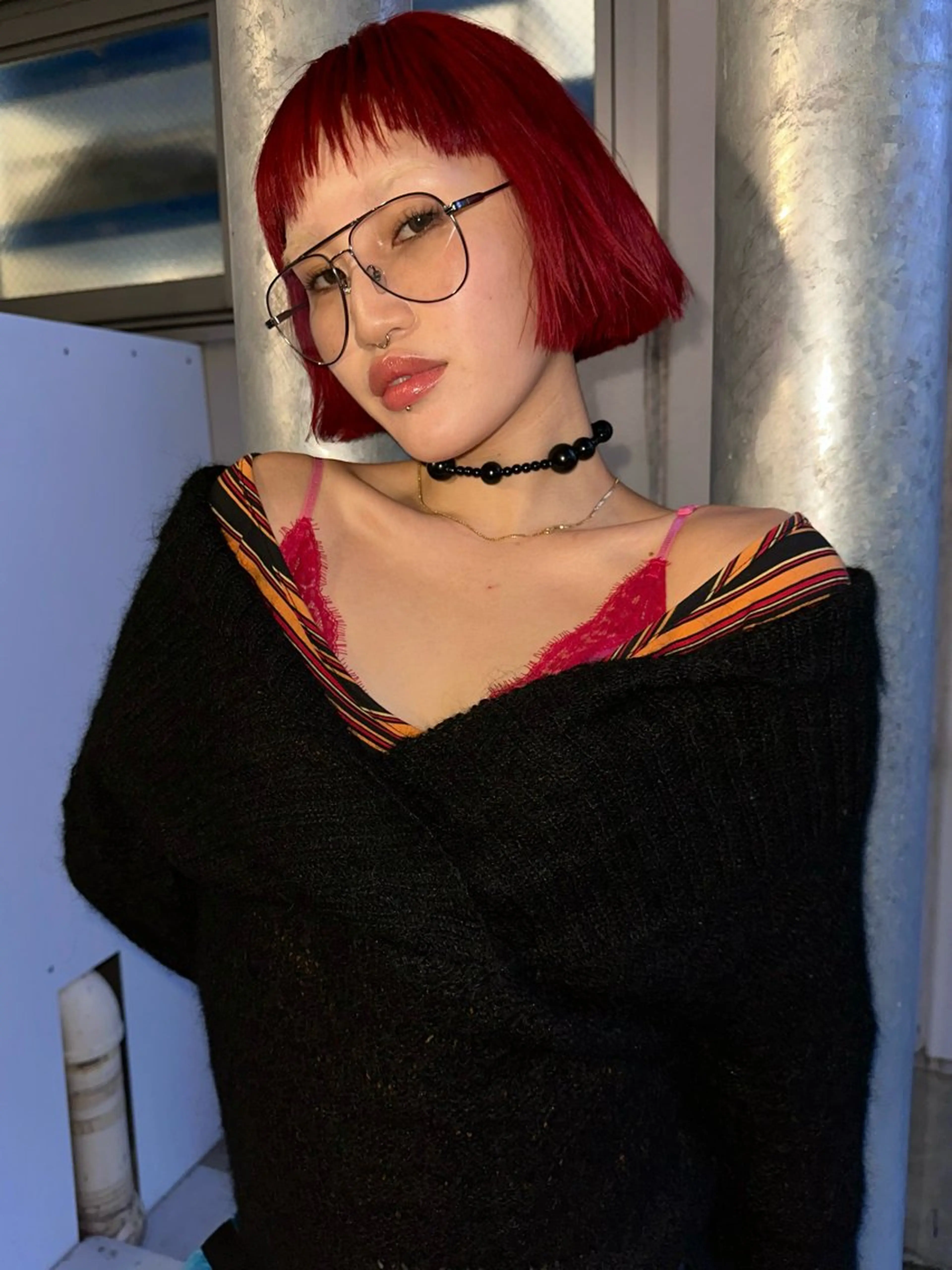 ショート 中野 莉子のヘアスタイル