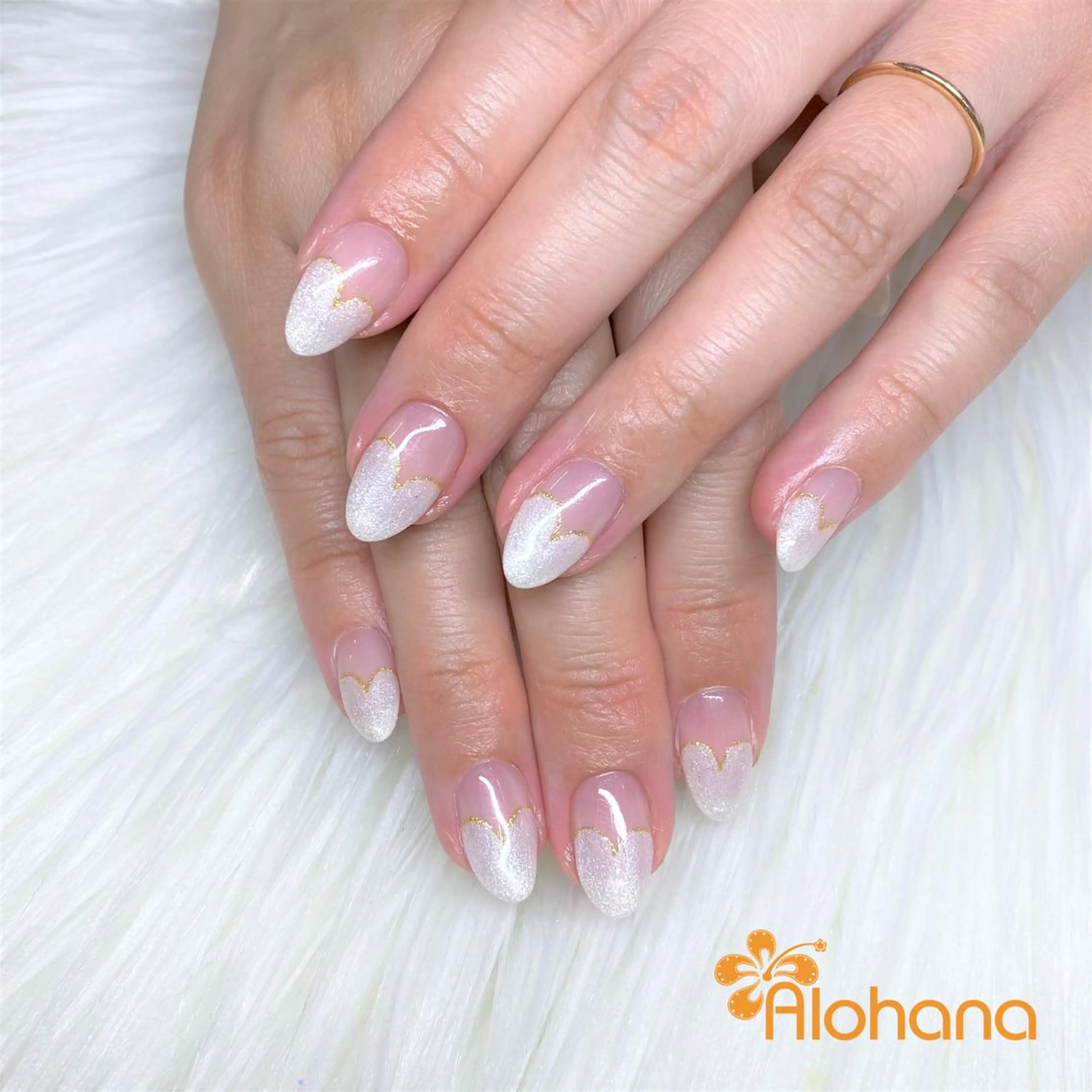 ネイル フレンチネイル Alohana所属・Alohana Minaのネイルデザイン