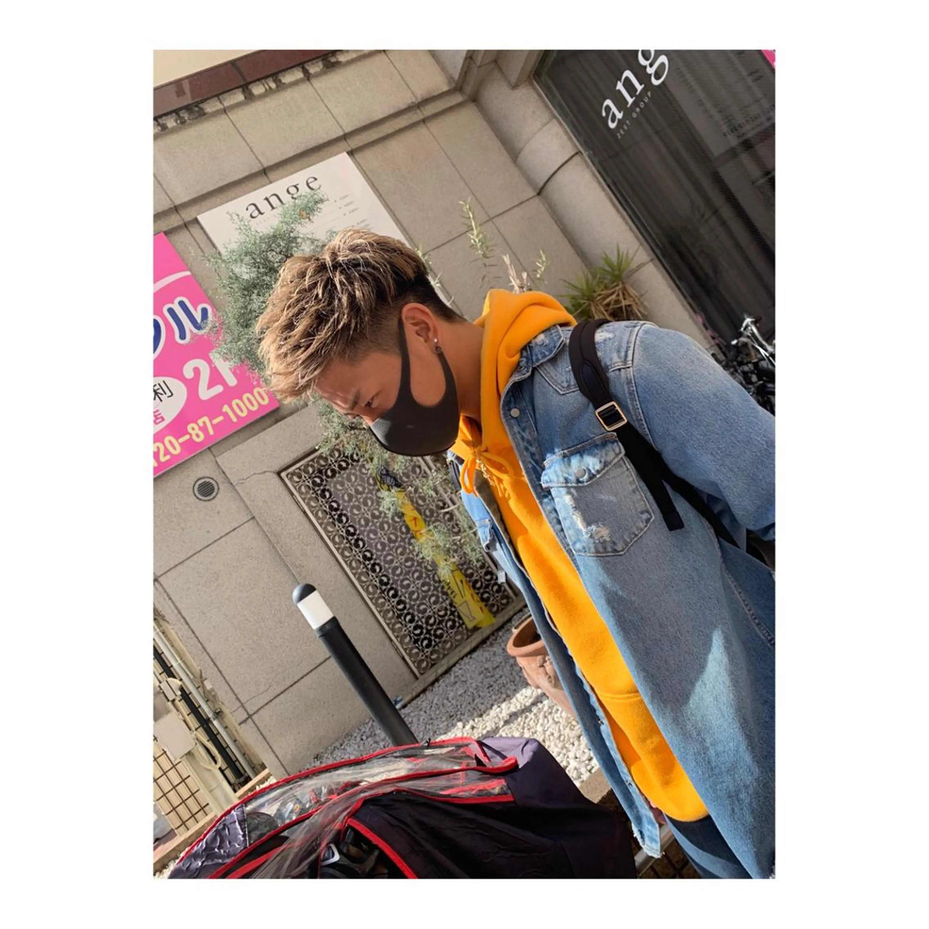 ショート カラー メンズ ange☞ soutaのヘアスタイル