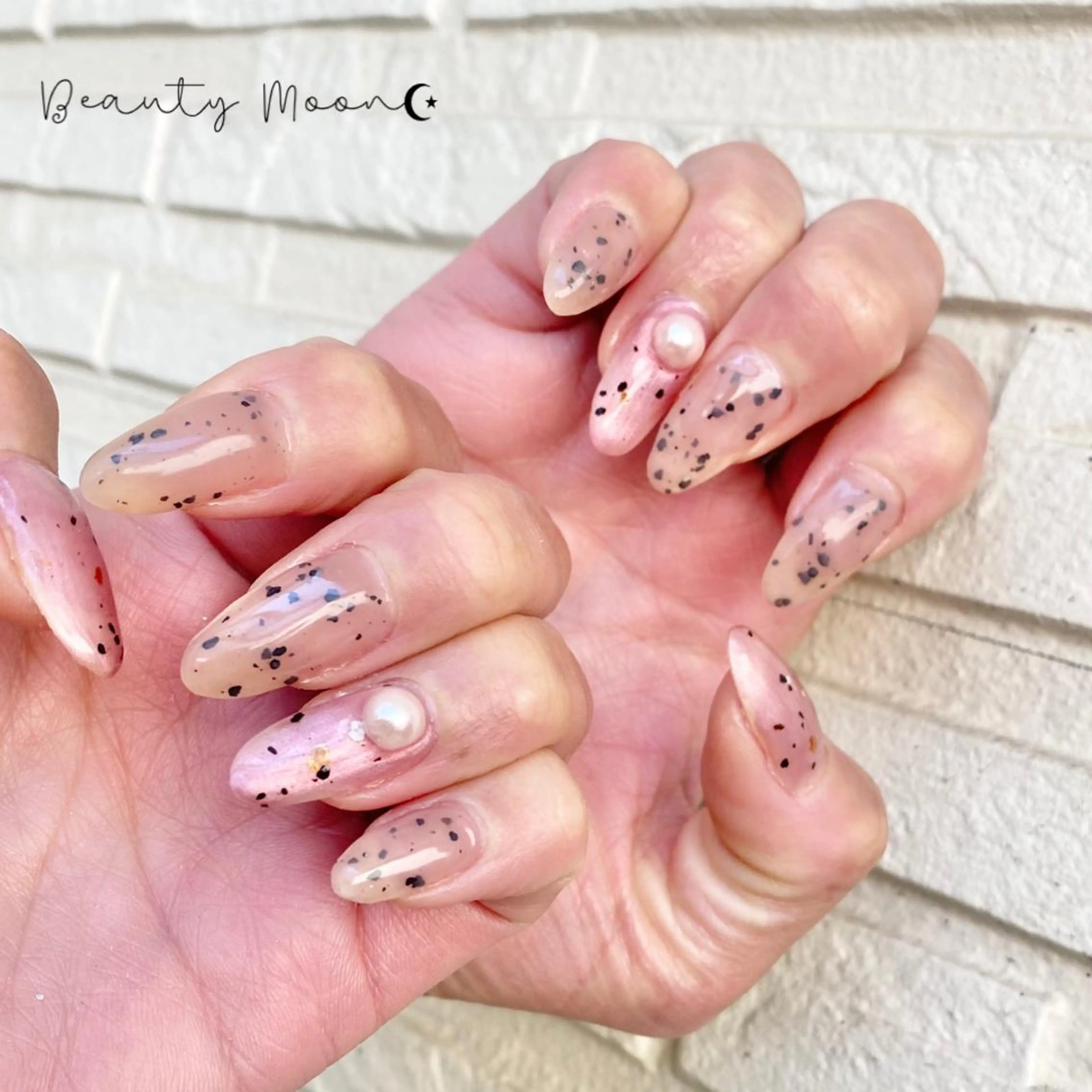 ネイル ワンカラーネイル ハンドネイル beauty ☪︎moonのネイルデザイン