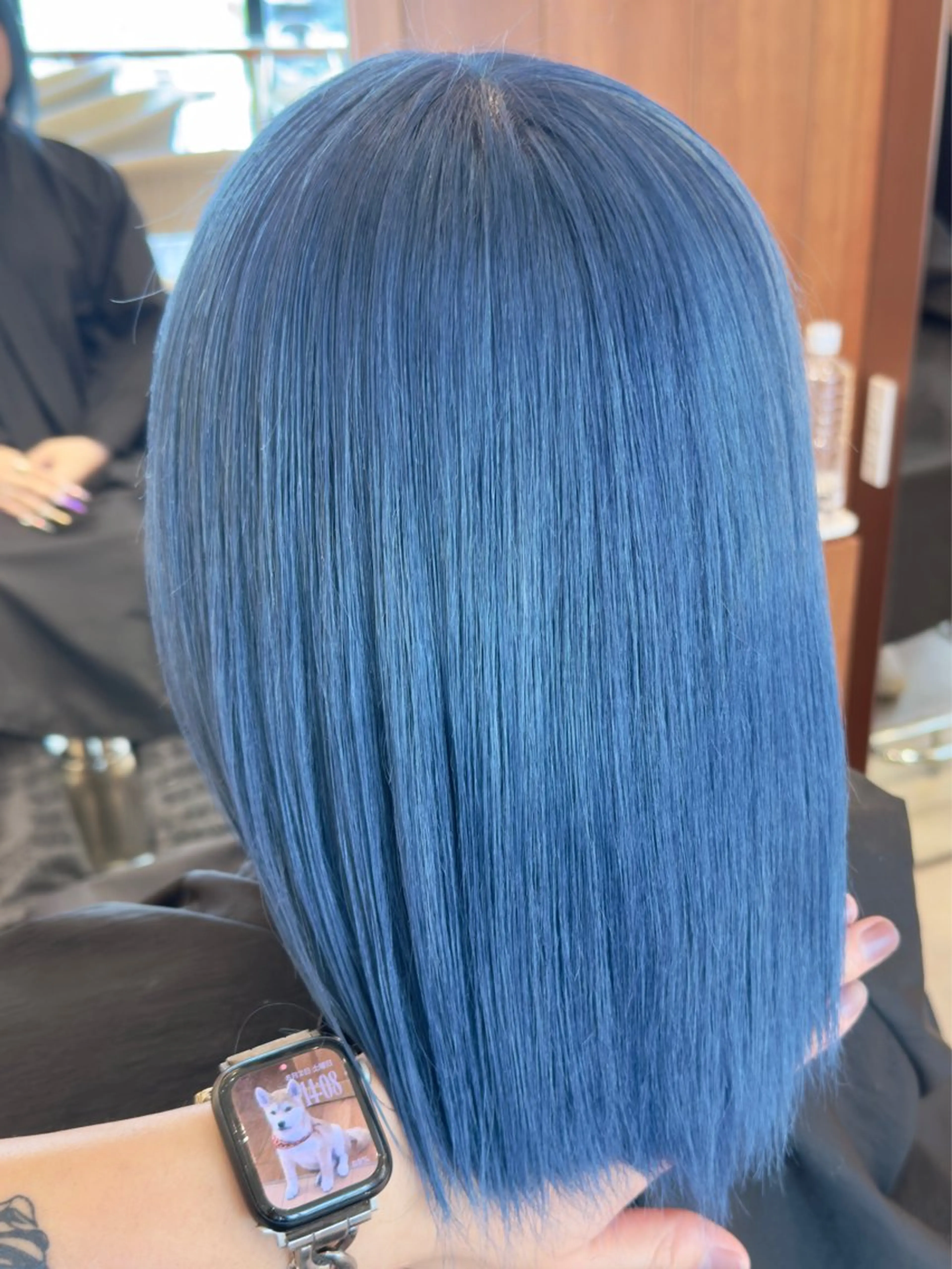 ミディアム カラー 立川/ブリーチ/ 髪質改善/西川翔真のヘアスタイル